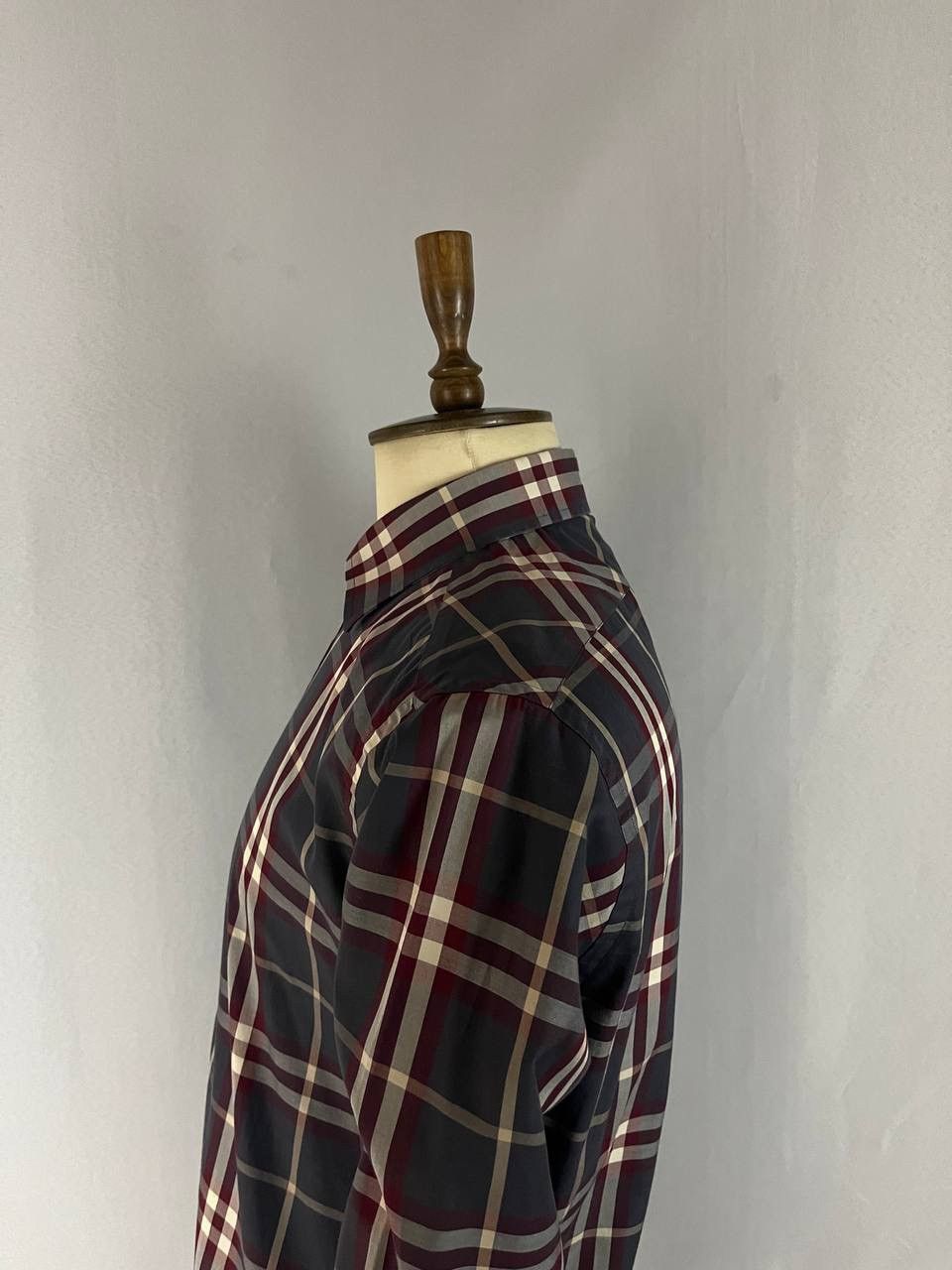 Burberry Burberry Shirt Nova Check Navy Size US L / EU 52-54 / 3 - 5 Thumbnail