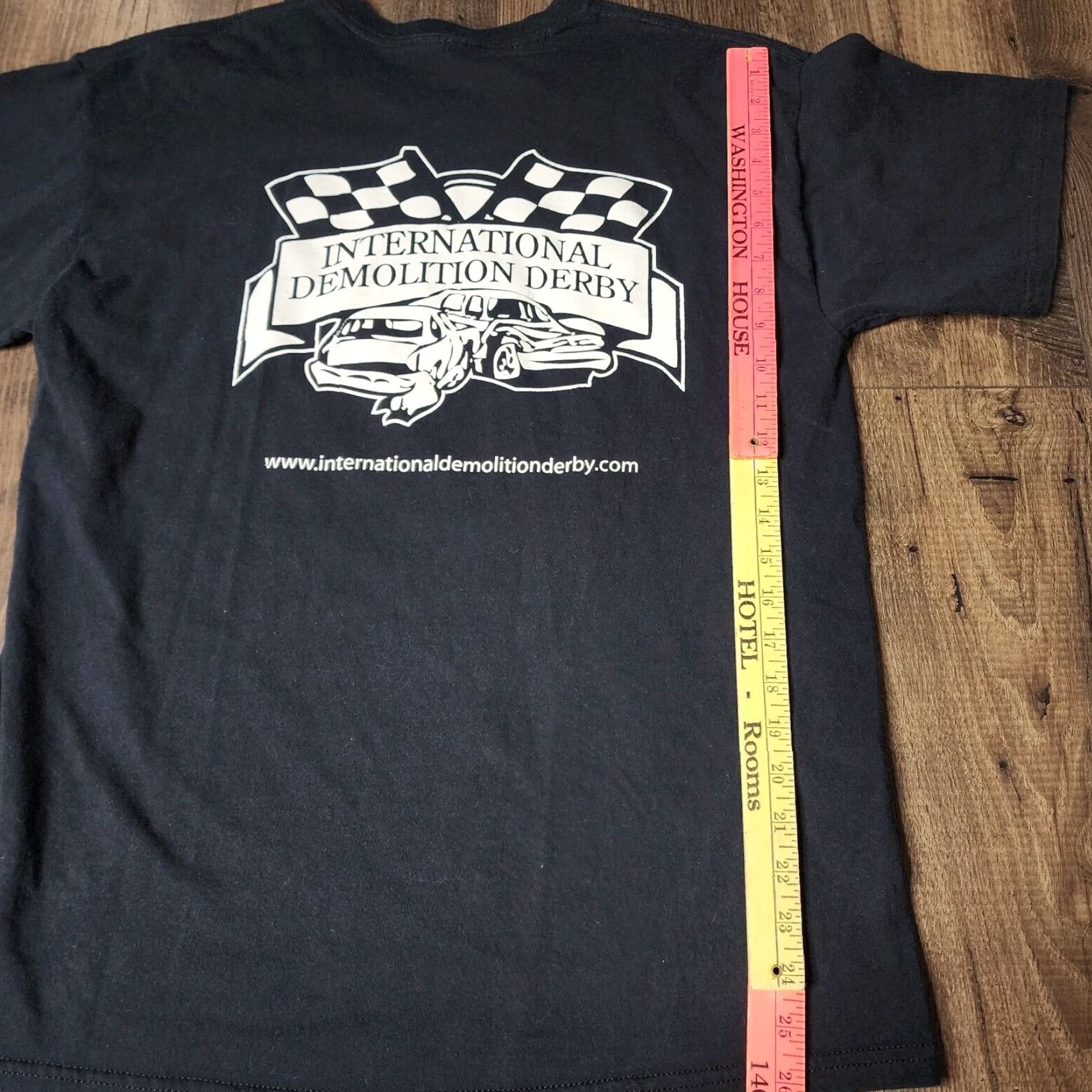 Doublet Vintage Men's 1990s Demolition Derby No Cry Babies Cotton T-Shirt. Short Sleeve Crew Neck Black Graphic Print All Seasons Size US M / EU 48-50 / 2 - 2 Thumbnail
