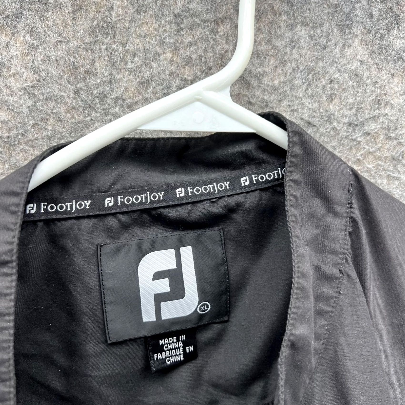 Footjoy VINTAGE FootJoy Jacket Windbreaker 1/4 Zip Pullover Gray XL Men/Adult Regular Size Size US XL / EU 56 / 4 - 5 Thumbnail