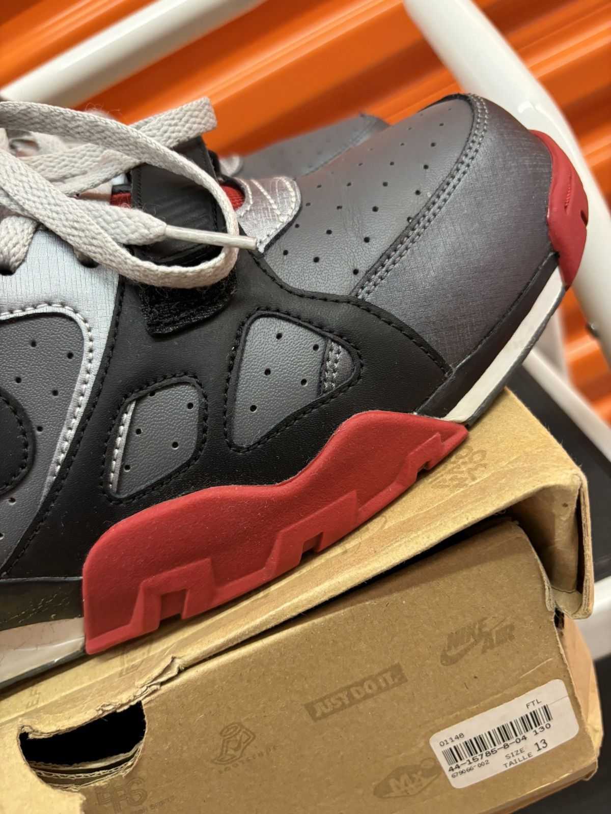 Nike × Vintage ***FINAL DROP***RARE 2008 NIKE AIR TRAINER 3 HIGH 13 Size US 13 / EU 46 - 5 Thumbnail