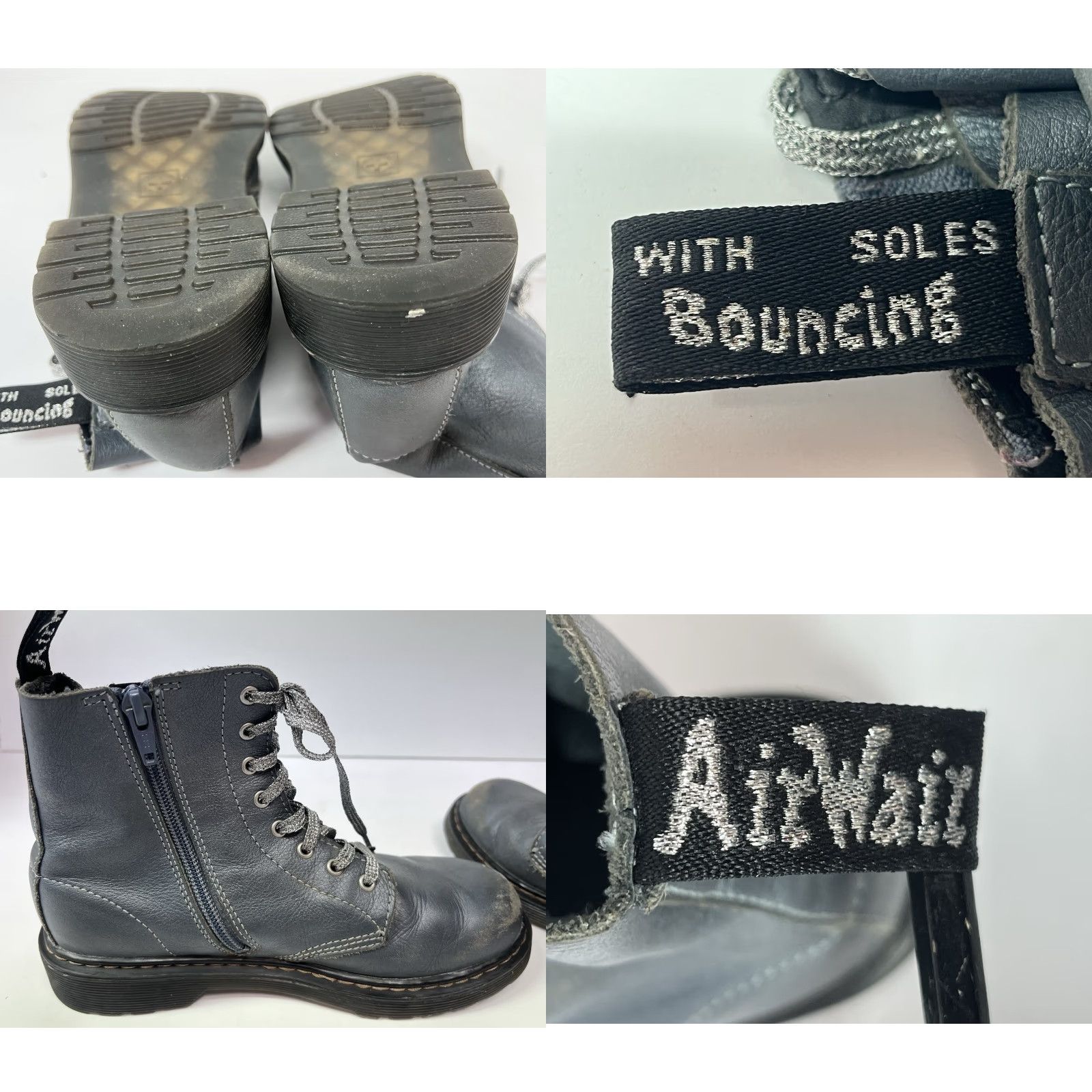Dr. Martens Dr Martens Pascal 1460 Gray Ankle Boots Women’s 5 Size US 5.5 / IT 35.5 - 8 Thumbnail