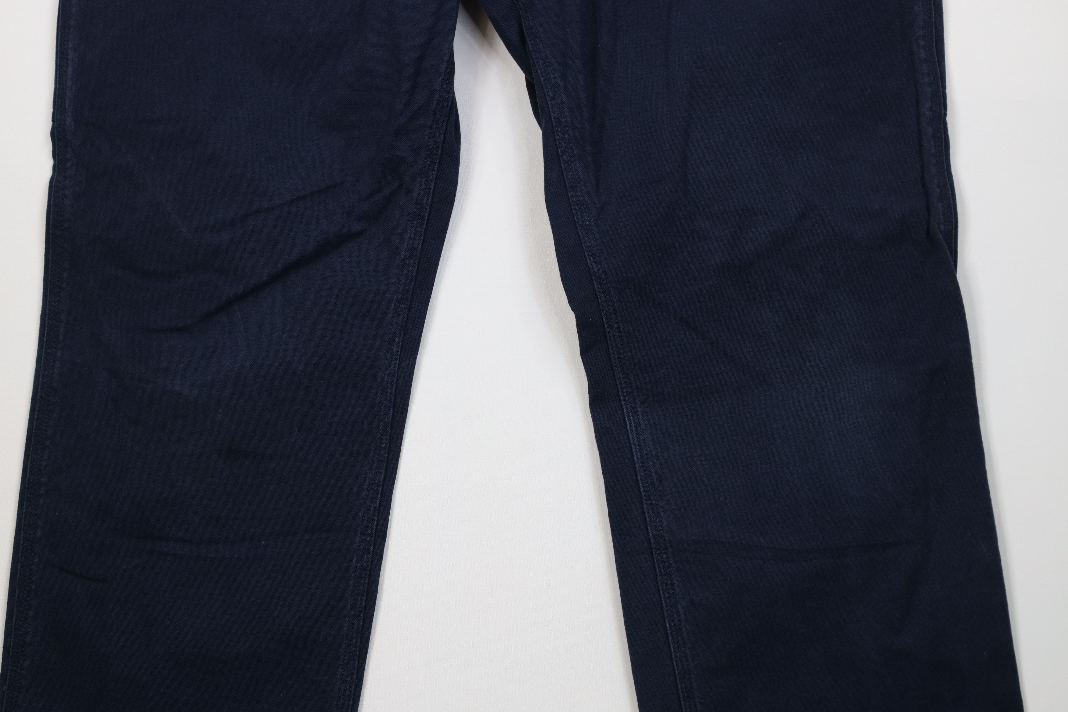 Carhartt Vintage Y2K Carhartt Fit Wide Leg Dungaree Pants Navy Blue Size US 38 / EU 54 - 3 Thumbnail