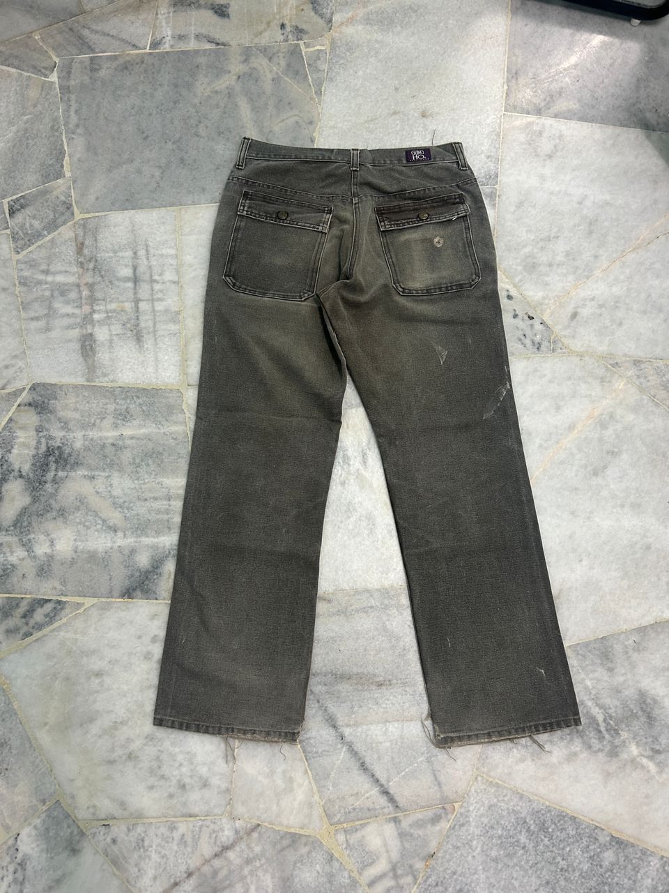 Japanese Brand Vintage Gung Ho "Baker" Fatigue Pants Size US 31 - 3 Thumbnail