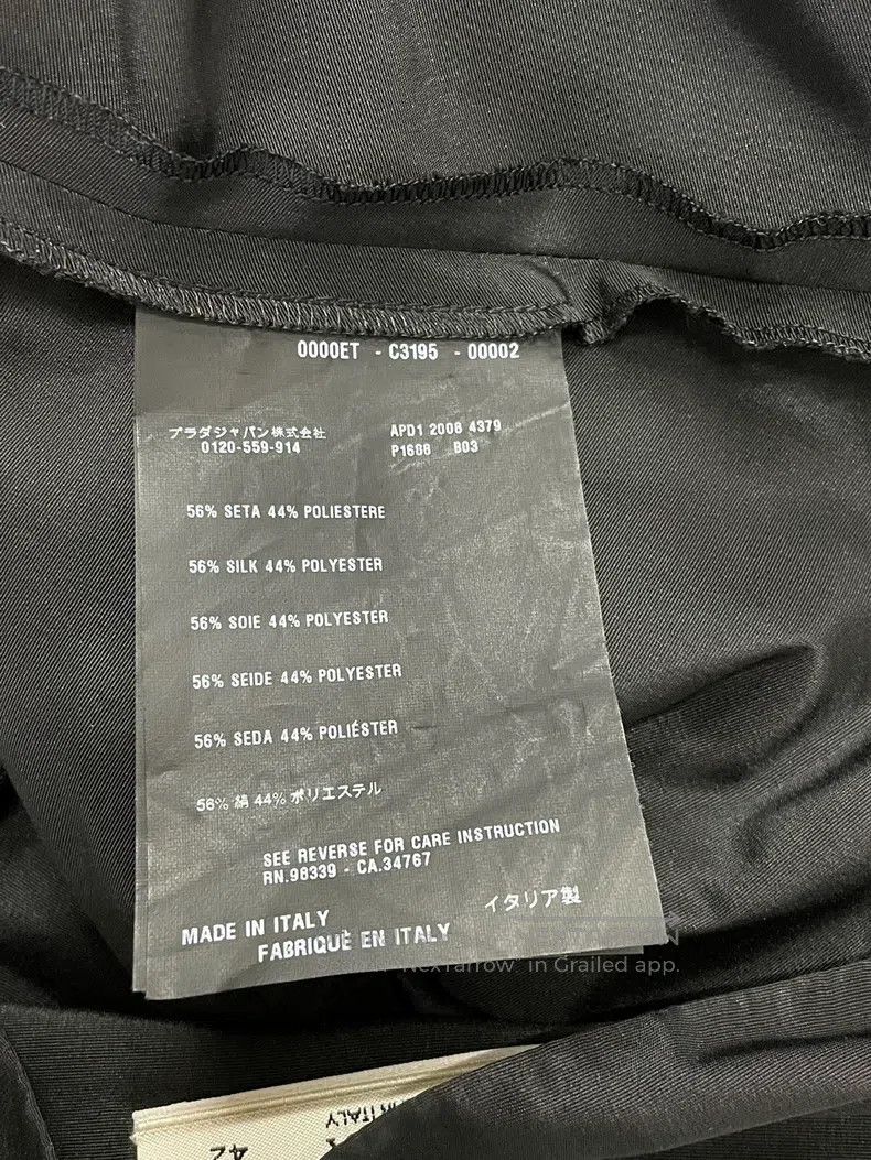 Prada Prada Black pleated skirt Size 27" / US 4 / IT 40 - 4 Thumbnail