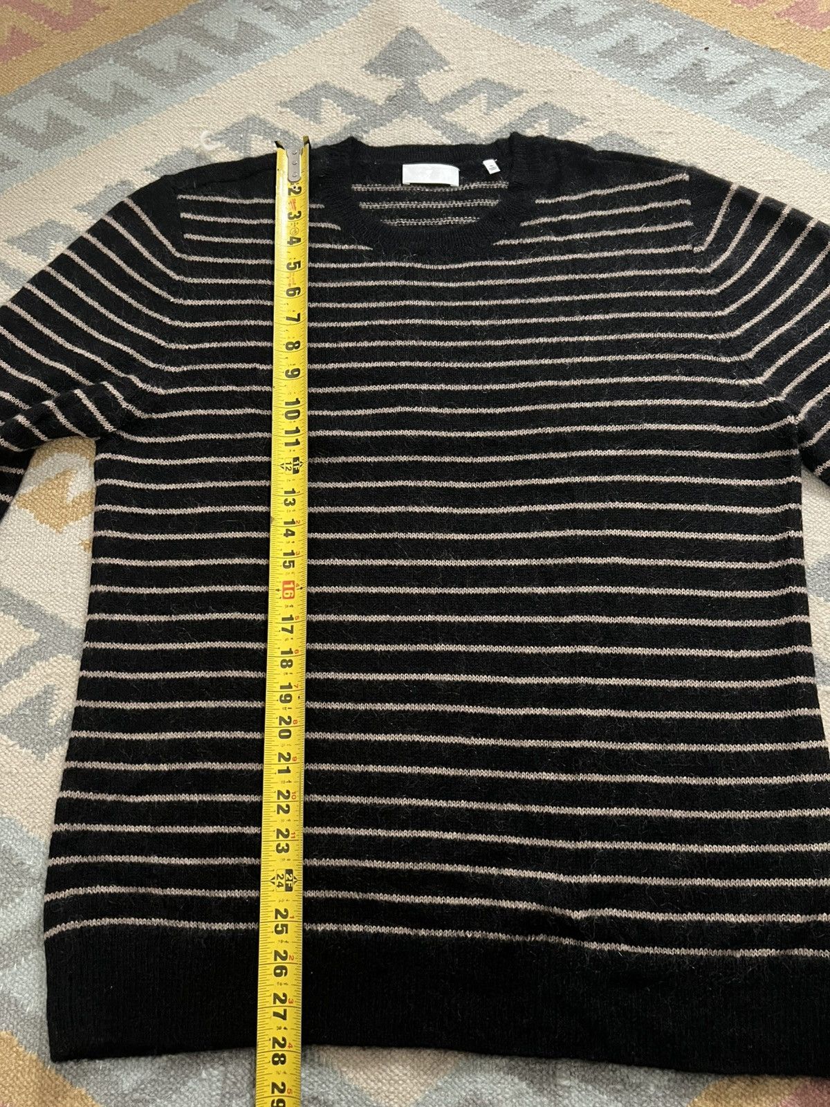 7 For All Mankind 7 For All Mankind Men’s black mohair/wool sweater Size US XL / EU 56 / 4 - 7 Thumbnail