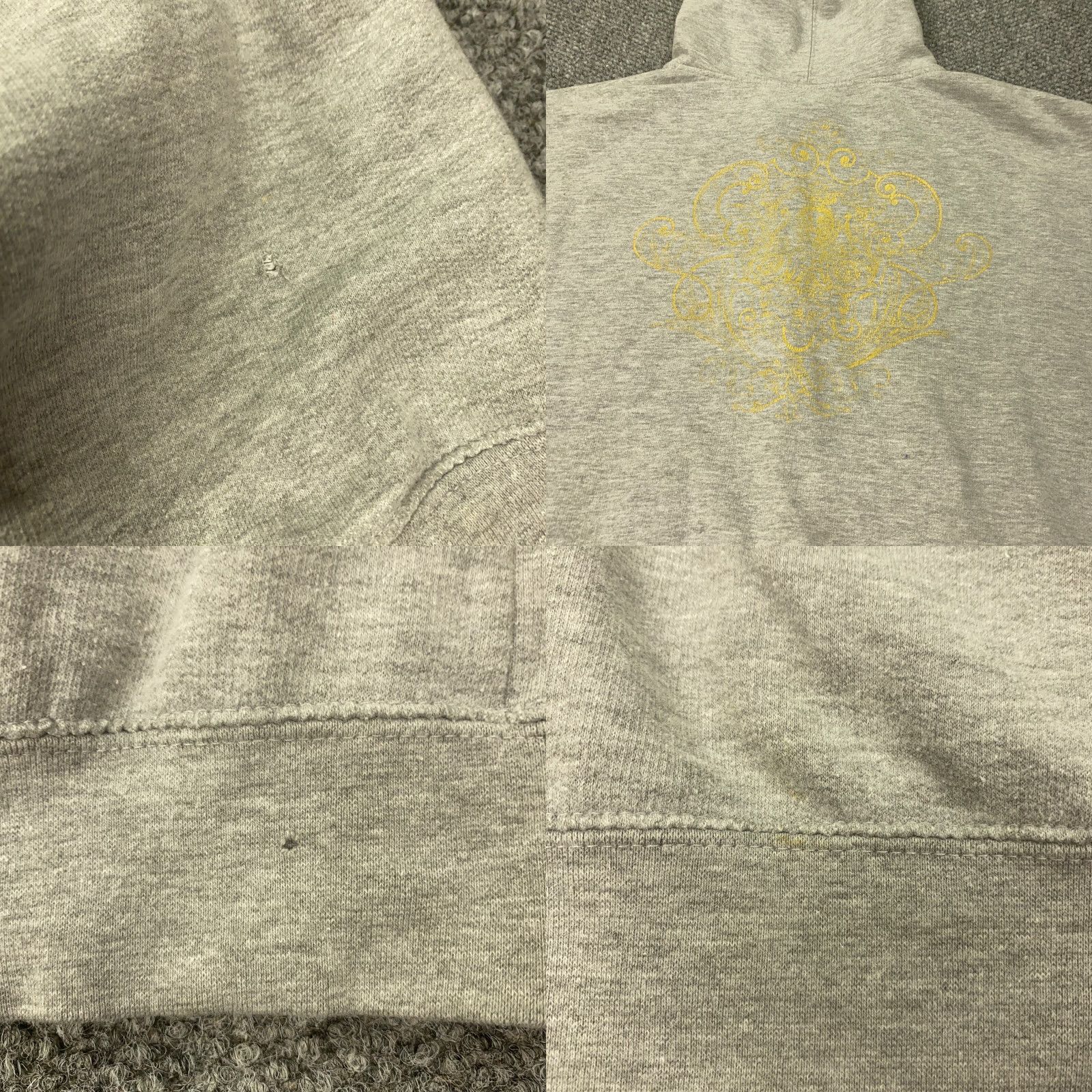 Southpole VINTAGE Southpole Hoodie Adult XL Gray Full Zip Grunge Graphic Print 90s Mens Hoodie Size US XL / EU 56 / 4 - 8 Thumbnail