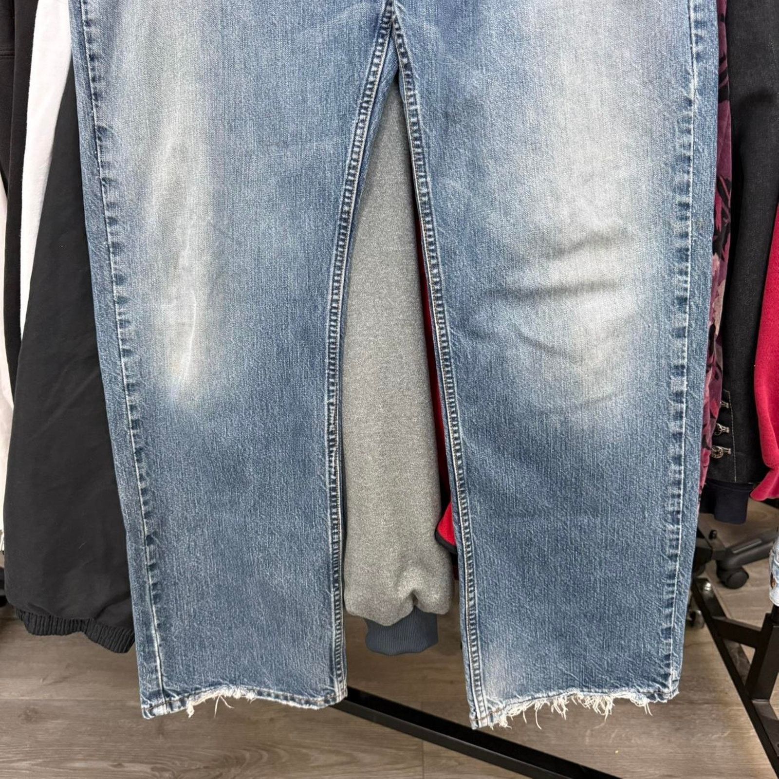 Other Vintage Y2K Baggy Bullhead Faded Denim Jeans Size US 38 / EU 54 - 3 Thumbnail
