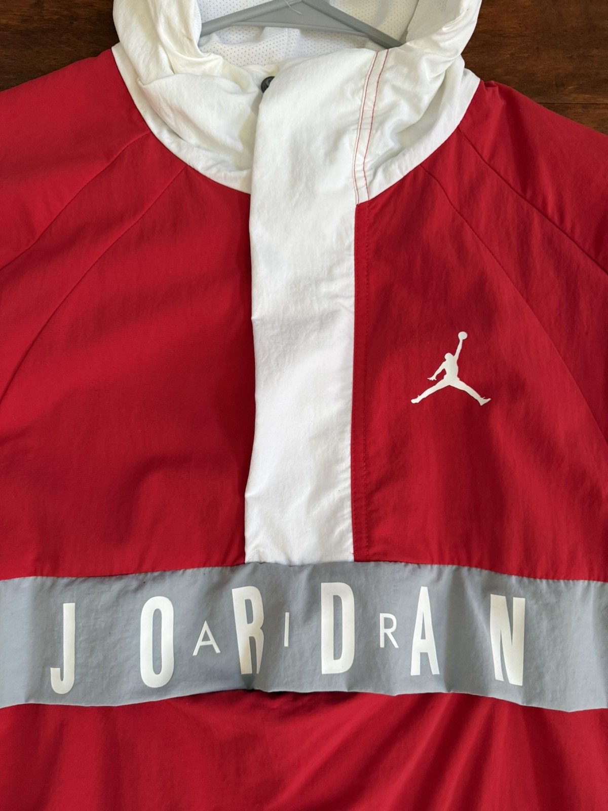 Jordan Brand × Nike × Vintage Vintage Jordan Windbreaker Size US M / EU 48-50 / 2 - 2 Thumbnail