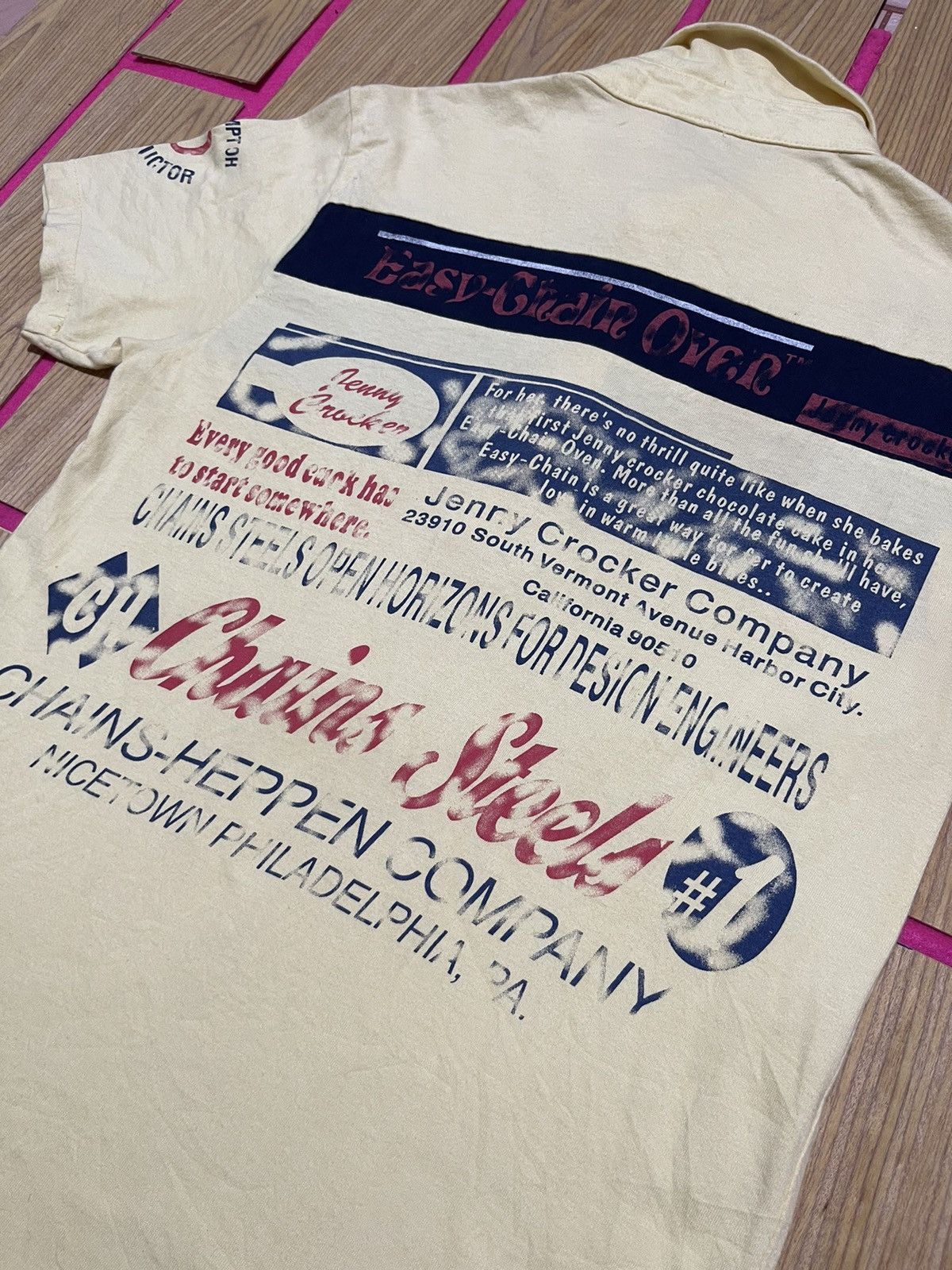 If Six Was Nine Y2K RIBBON & AUDI polo short tshirt Size US M / EU 48-50 / 2 - 7 Thumbnail