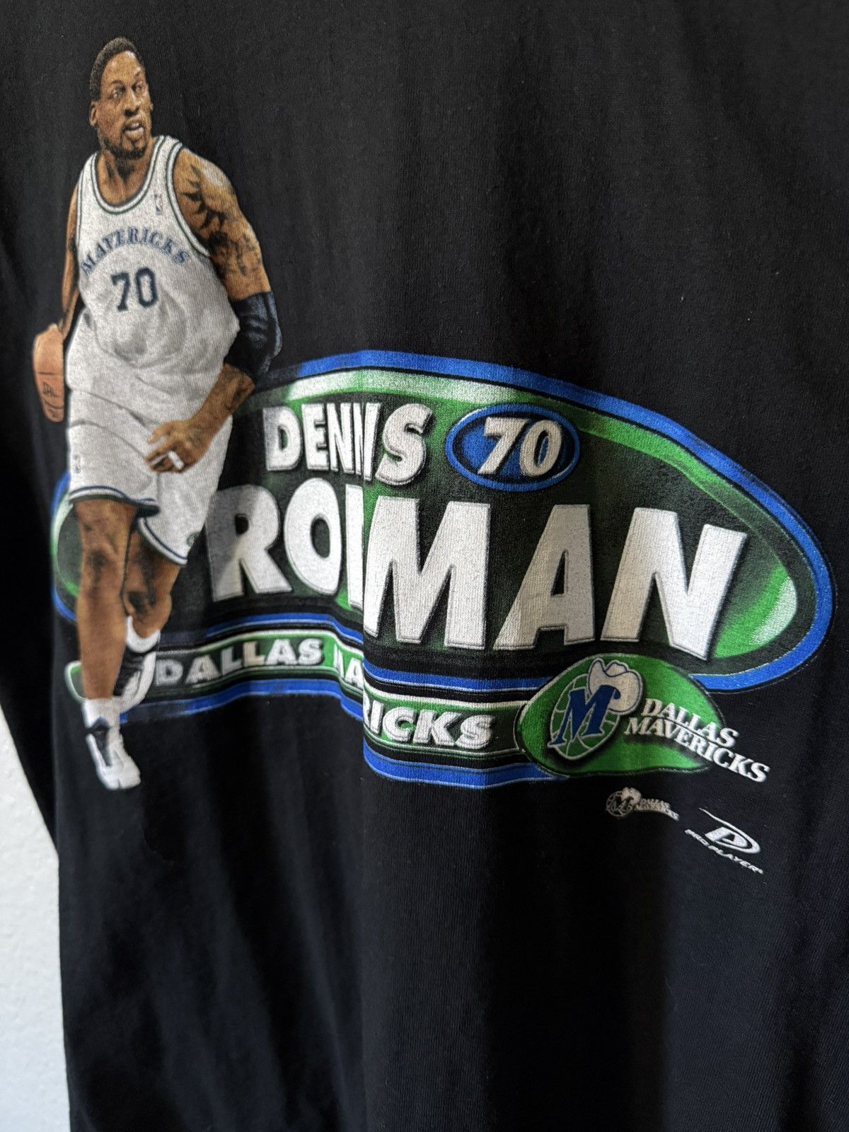 Other Vintage Pro Player Dallas Mavericks Dennis Rodman NBA Size US L / EU 52-54 / 3 - 2 Thumbnail