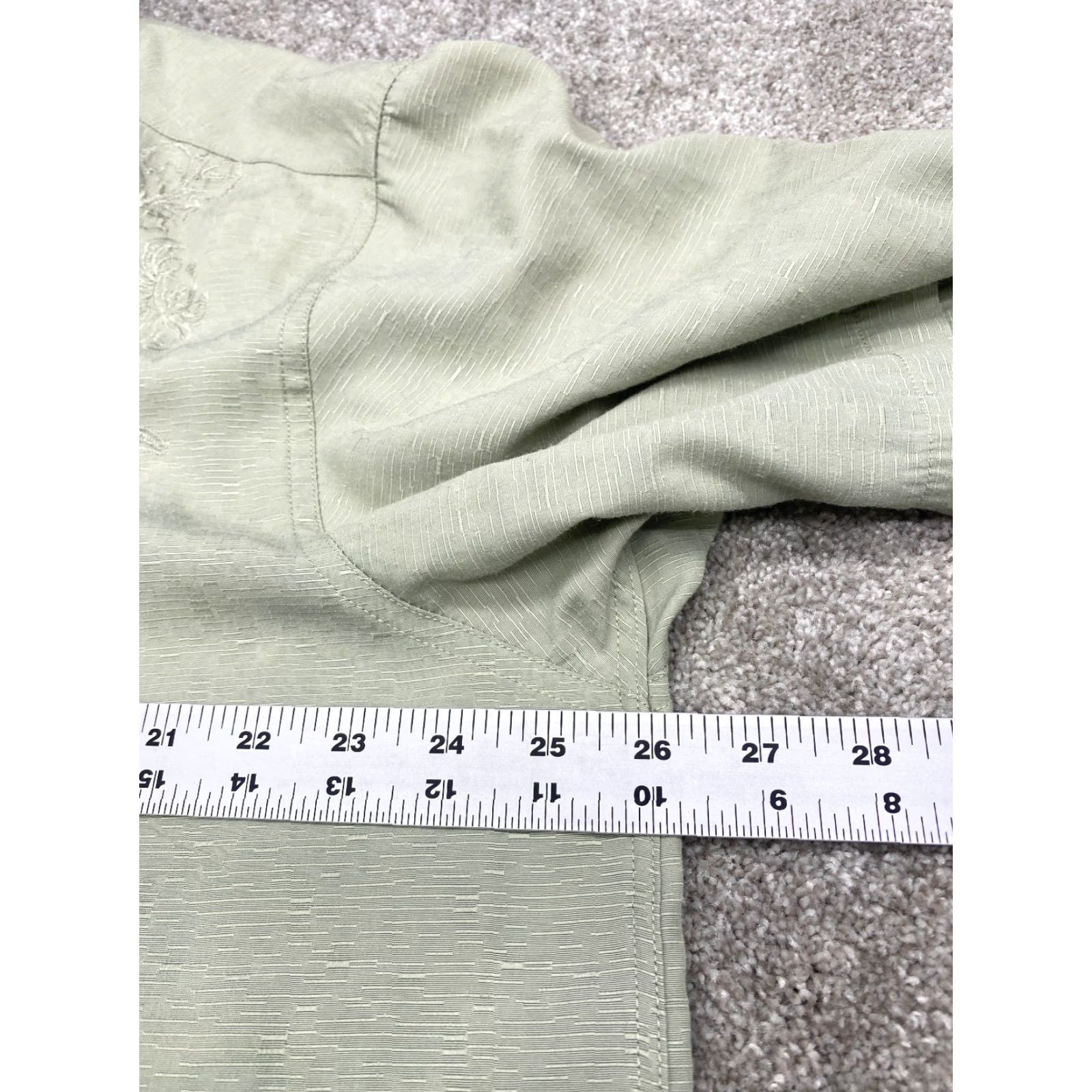Vintage Basix Shirt Men’s 2XL Green Hawaiian Floral Button Up Short Sleeve 6620 Size US XXL / EU 58 / 5 - 6 Thumbnail