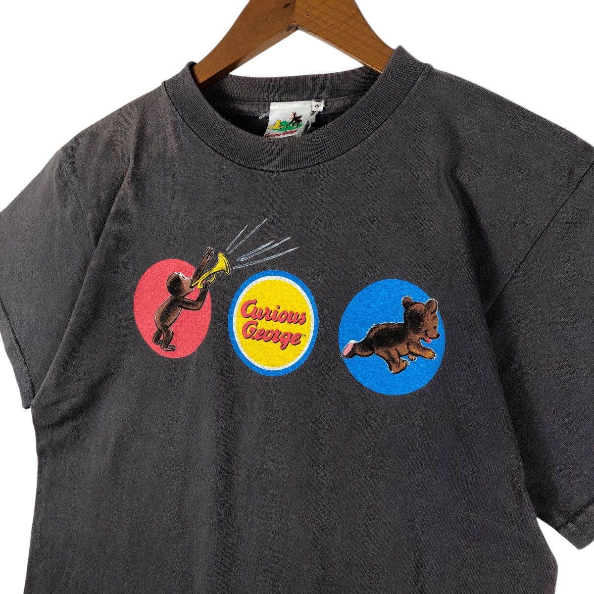 George CURIOUS GEORGE Vintage Cartoon T-Shirt Size US S / EU 44-46 / 1 - 2 Thumbnail