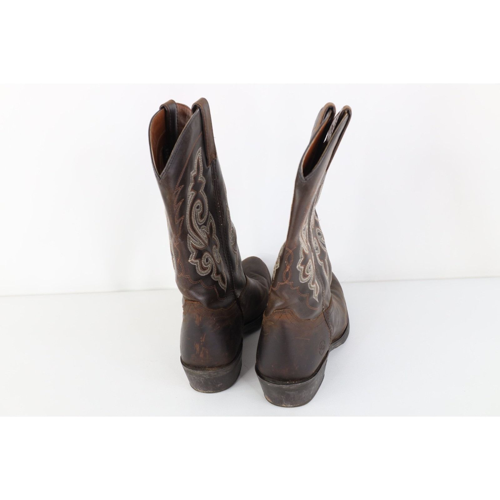 Vintage Vintage 90s Streetwear Leather Tribal Western Cowboy Boots Size US 10 / EU 43 - 5 Thumbnail