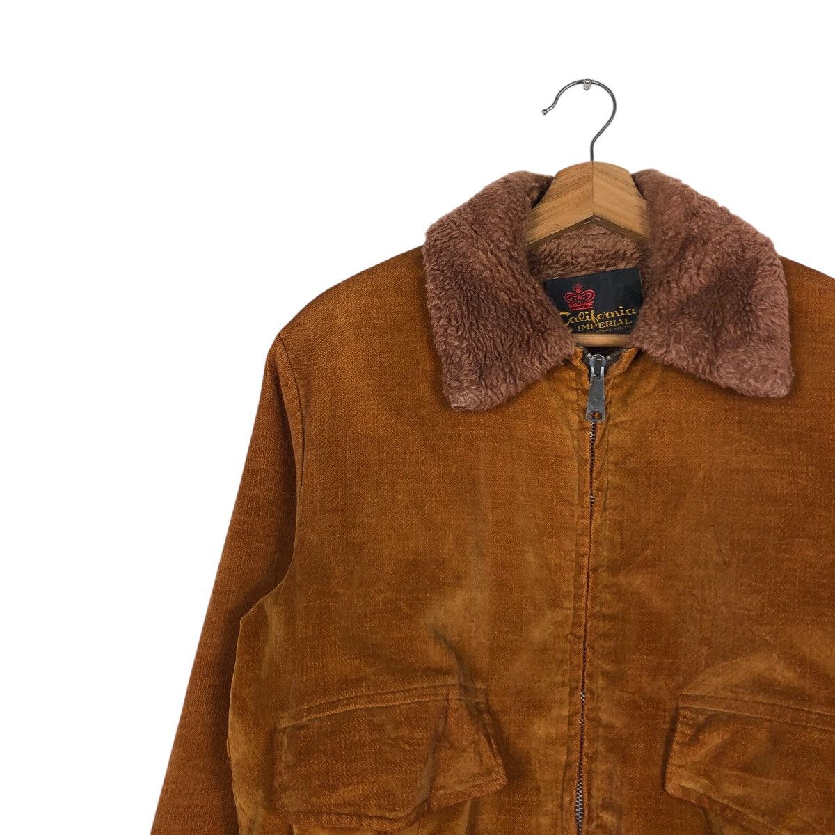 Vintage 📌Vintage 80's Bomber Jacket Blanket California Imperial Size US M / EU 48-50 / 2 - 8 Thumbnail