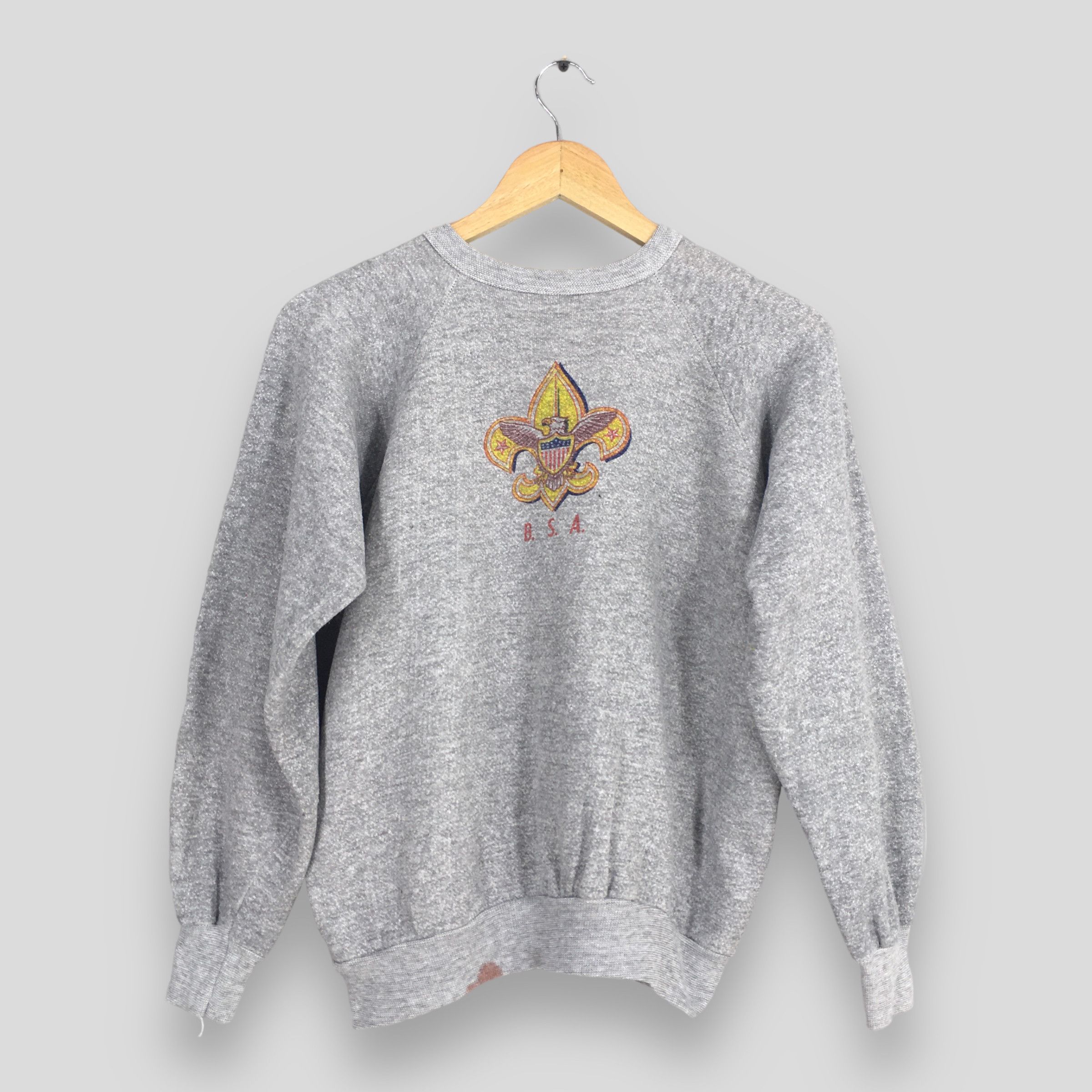 Vintage Vintage 60s BSA Boy Scouts America Sweater Small Size US S / EU 44-46 / 1 - 1 Thumbnail