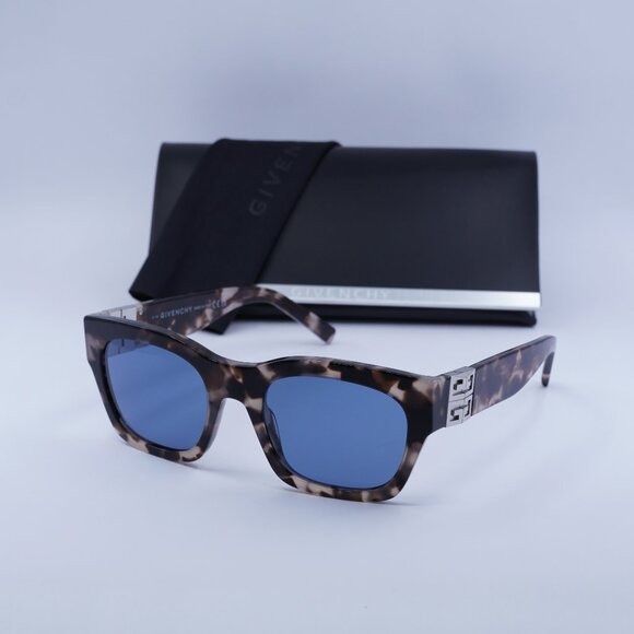 🕶️ New Givenchy GV40072I 55V Havana/Blue Sunglasses