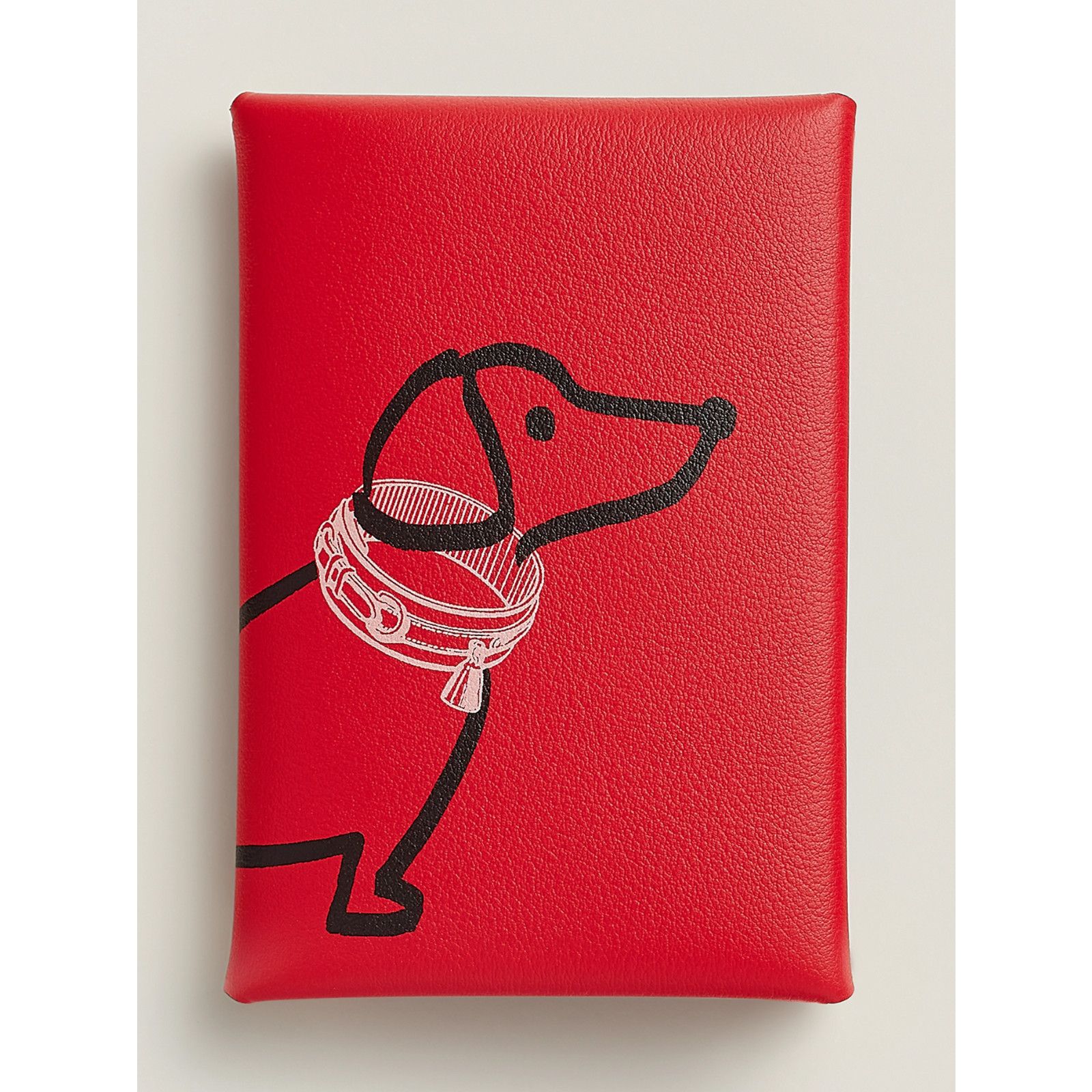 Hermes Hermes Wallet Dachshund Dog Rouge De Coeur Red Card Holder Size ONE SIZE - 3 Thumbnail