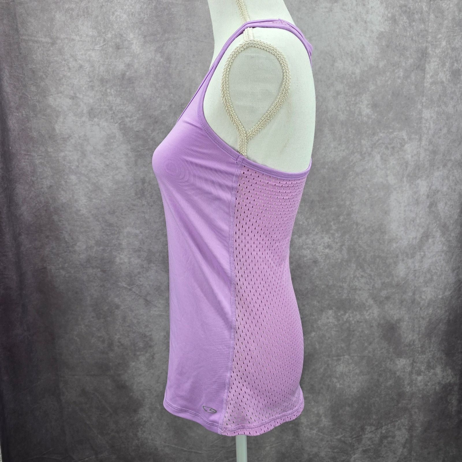 Champion Champion Purple Performance Racerback Duo Dry Tank Top Small Size S / US 4 / IT 40 - 4 Thumbnail