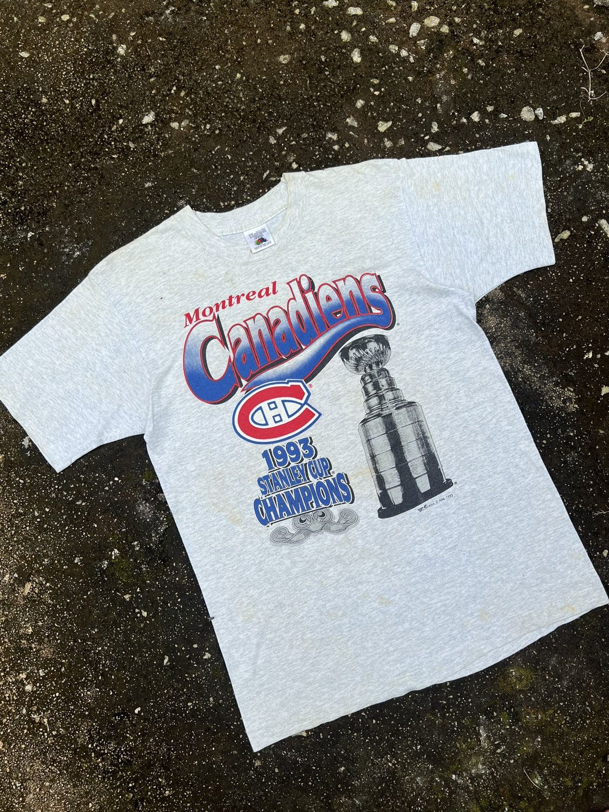 NHL × Vintage Vintage 90s Montreal Canadiens 1993 Stanley Cup Champions Size US M / EU 48-50 / 2 - 2 Thumbnail