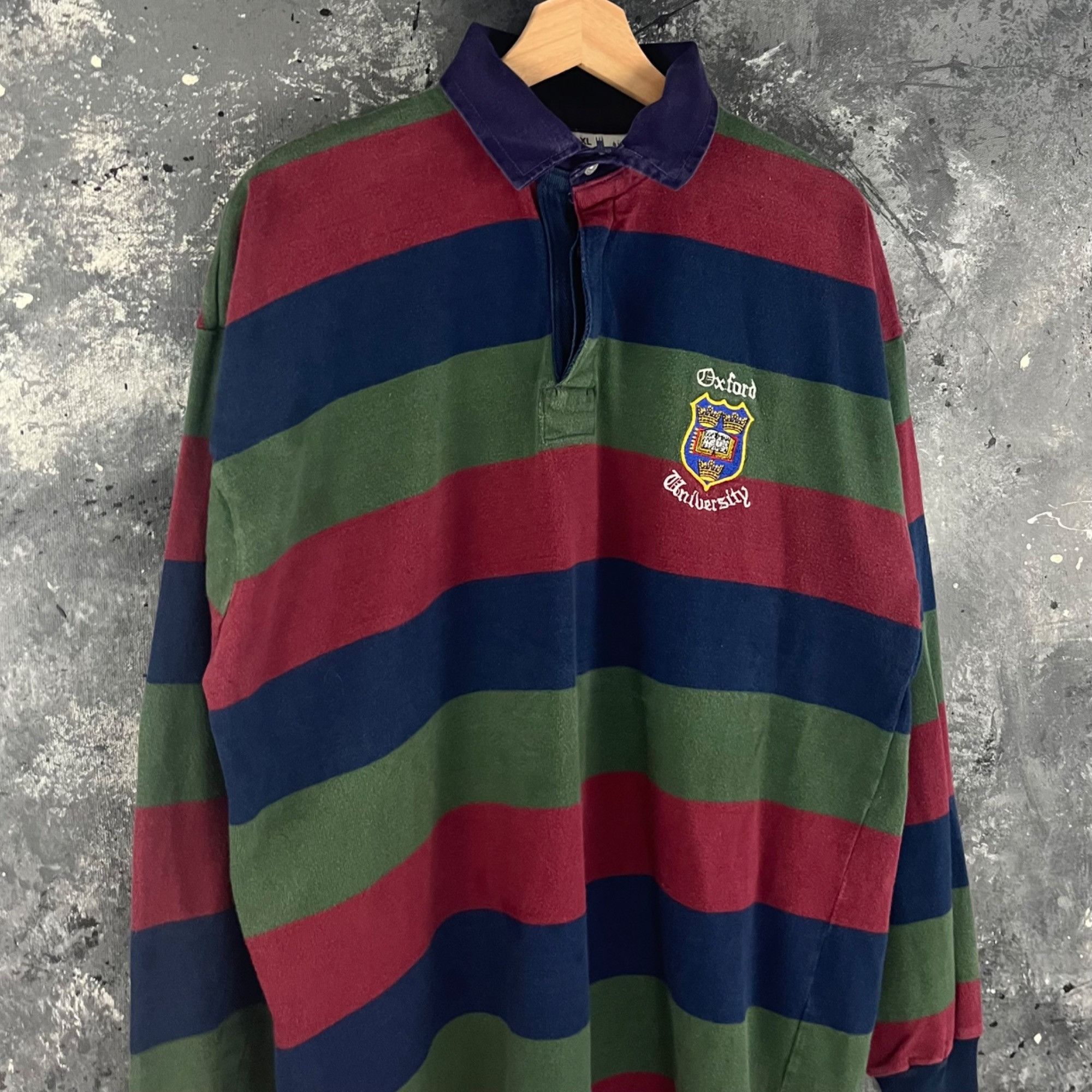 Vintage Vintage 90’s Oxford University rugby Size US XL / EU 56 / 4 - 2 Thumbnail