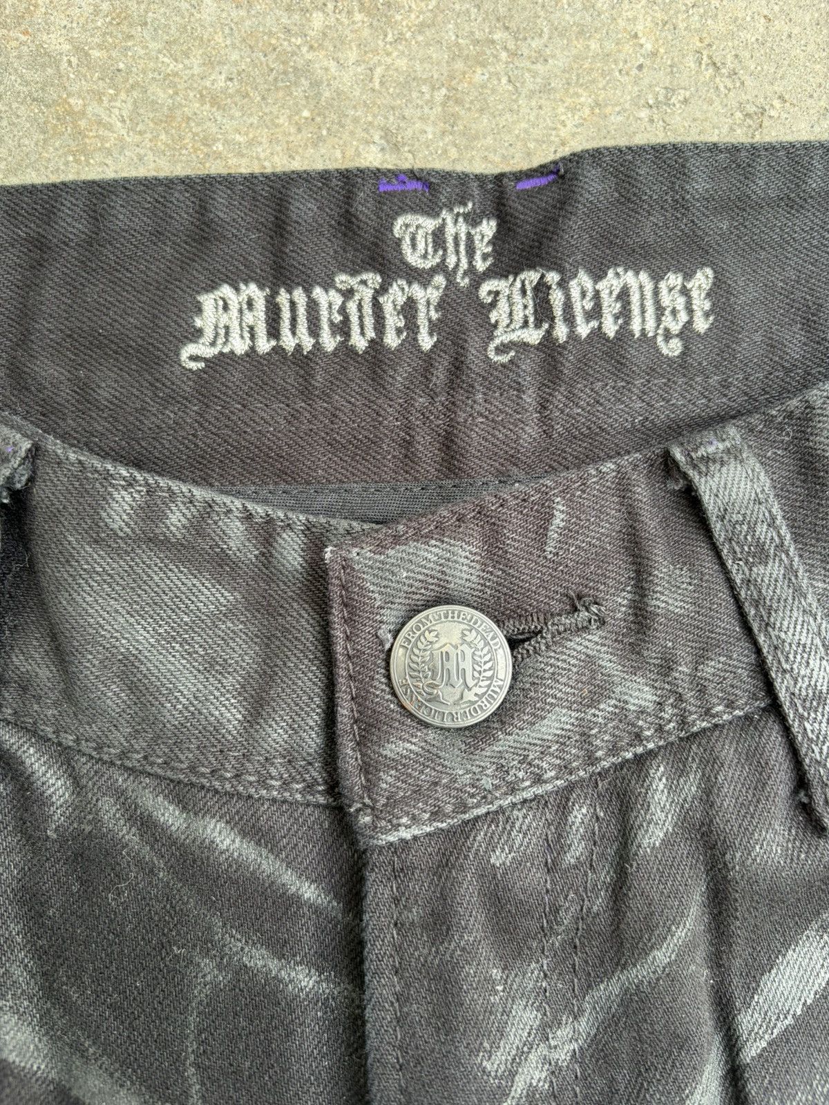Murder License Murder License Flare Low Rise Jeans Size US 30 / EU 46 - 3 Thumbnail