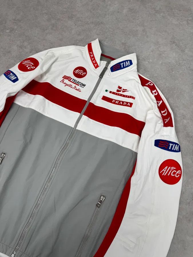 Prada 2003 Prada Luna Rossa Racing Challenge White Jacket Size US XL / EU 56 / 4 - 5 Thumbnail