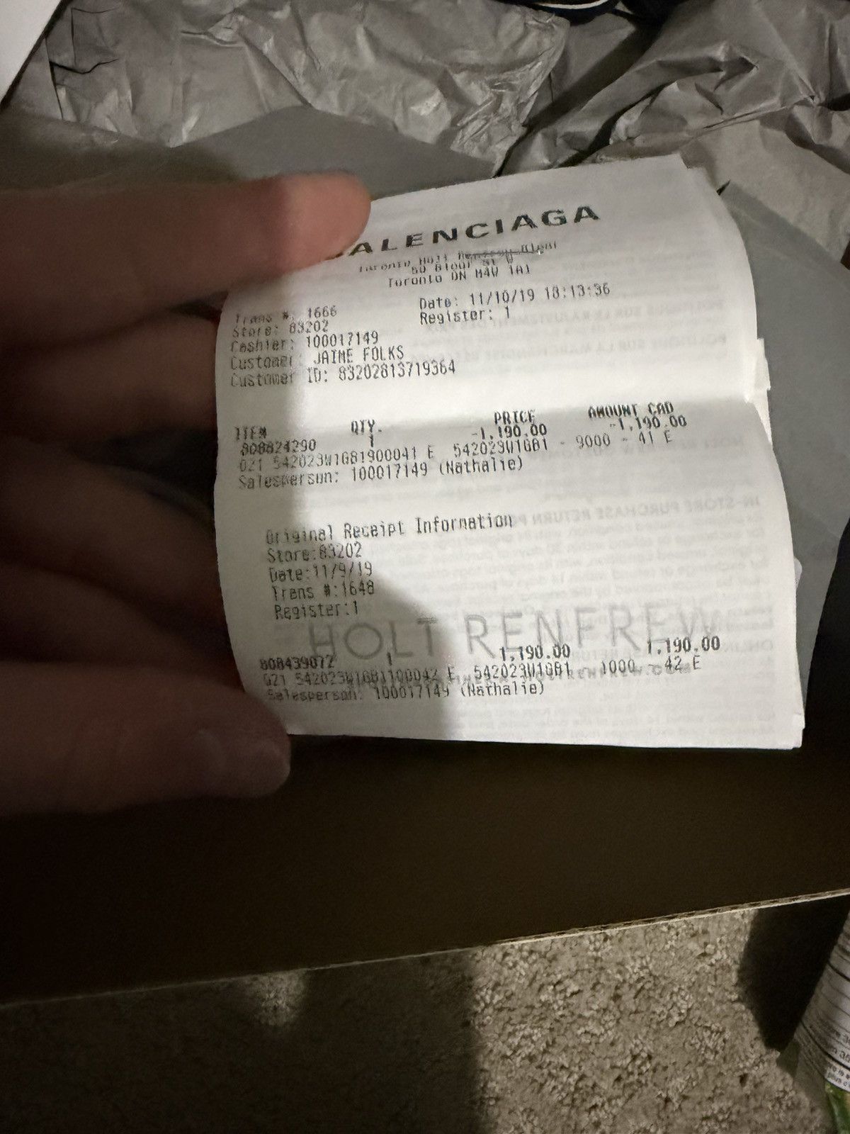 Balenciaga Balenciaga tracks, Worn once with receipt and box Size US 9 / EU 42 - 10 Thumbnail