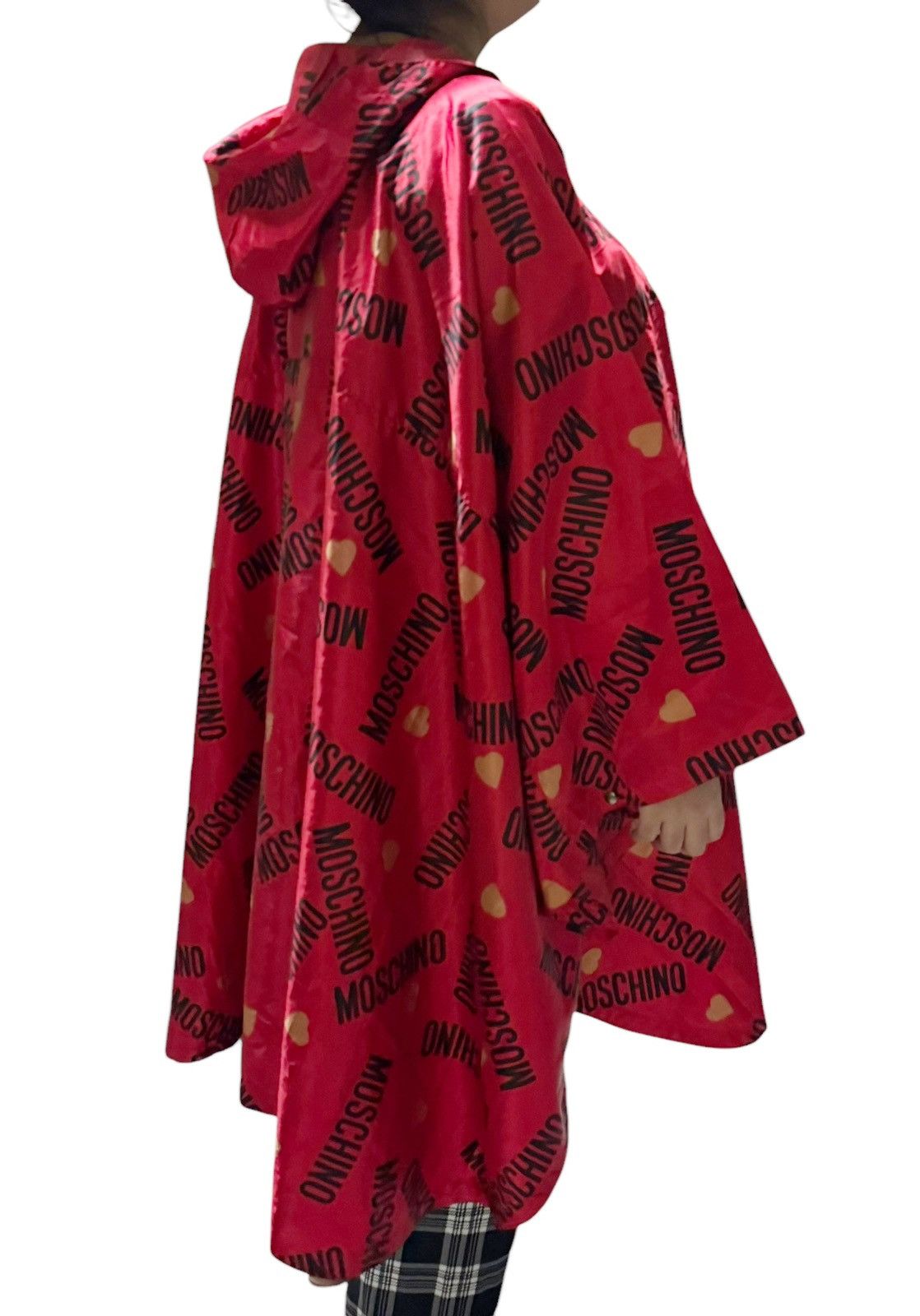 Moschino Vintage Moschino Monogram Rain Coat Jacket Size L / US 10 / IT 46 - 12 Thumbnail