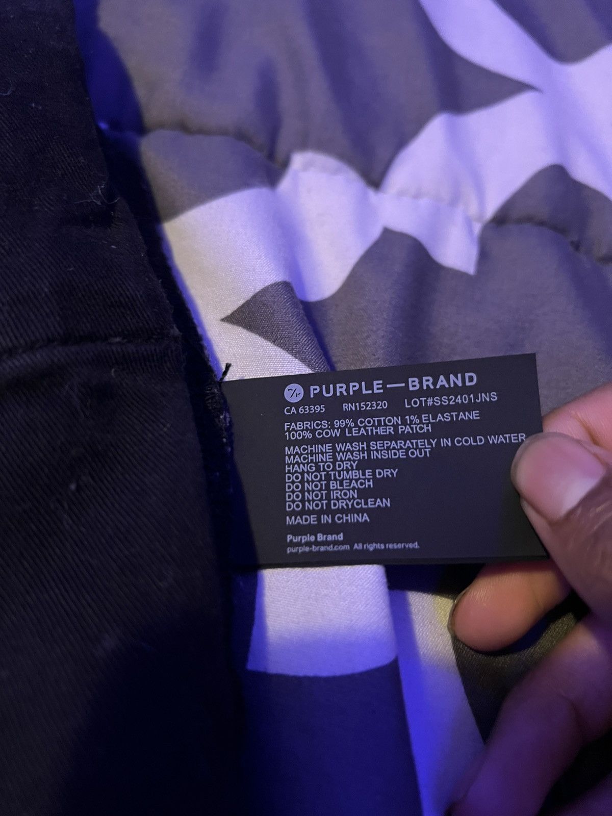Purple Brand Purple Brand P001 Jeans Size US 34 / EU 50 - 13 Thumbnail