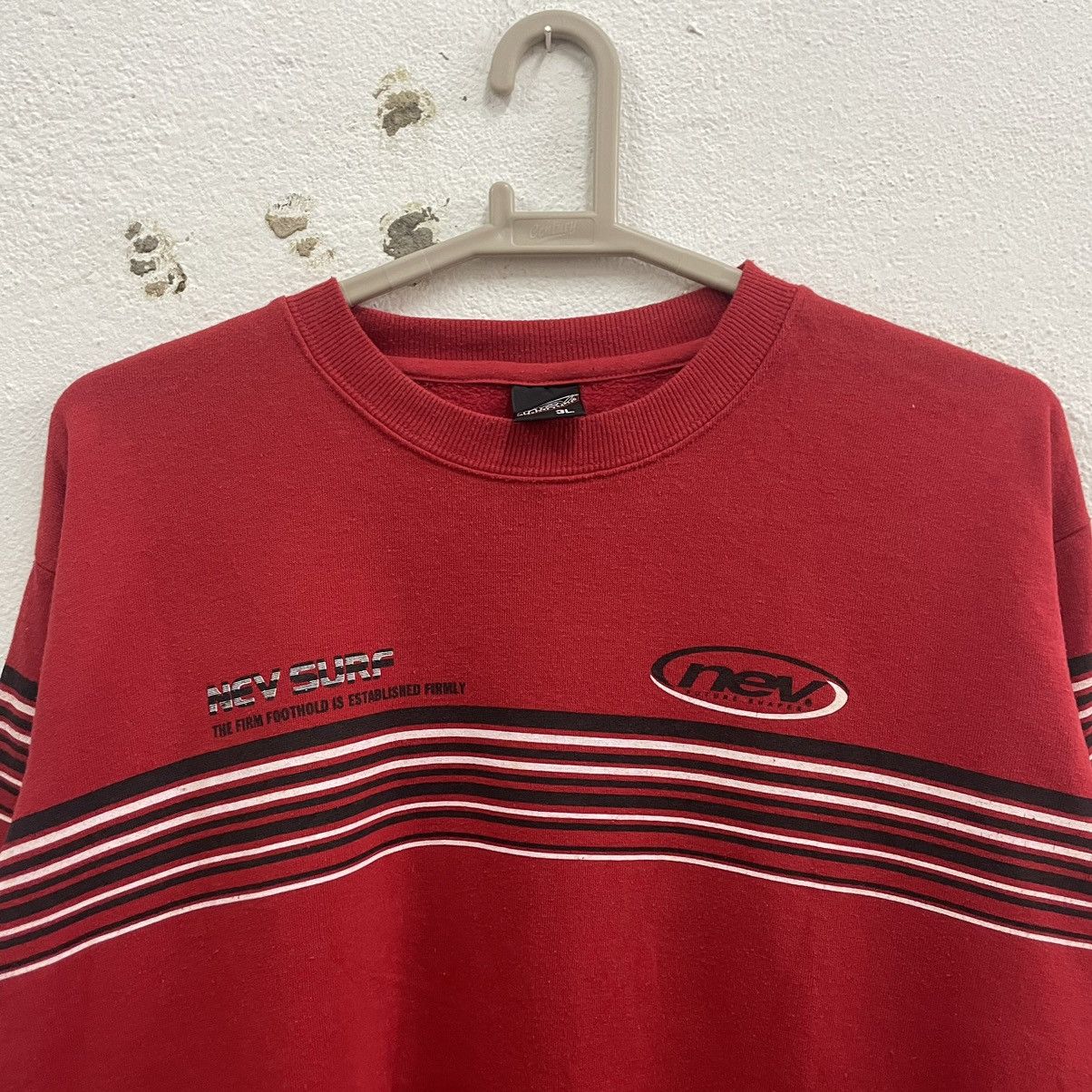 Vintage 🔥Vintage Nev Surf Big Logo Sweatshirts Size US M / EU 48-50 / 2 - 4 Thumbnail
