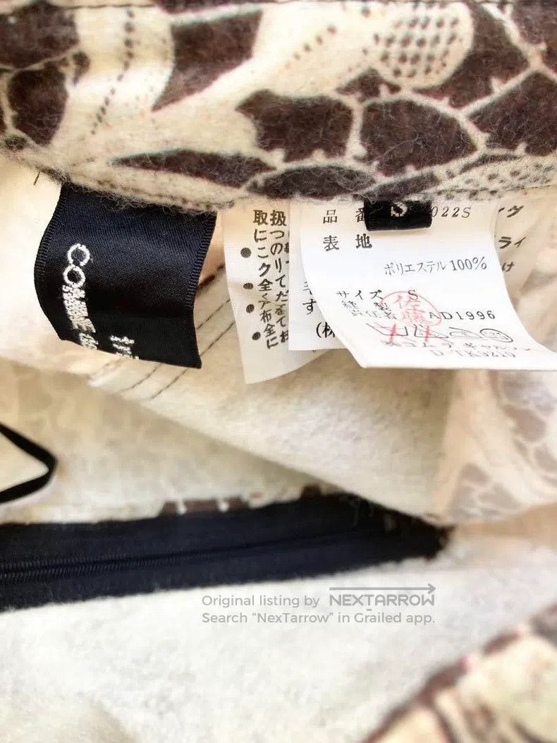 Comme des Garcons Comme Des Garcons size S Patterned vintage skirt Size 23" - 5 Thumbnail