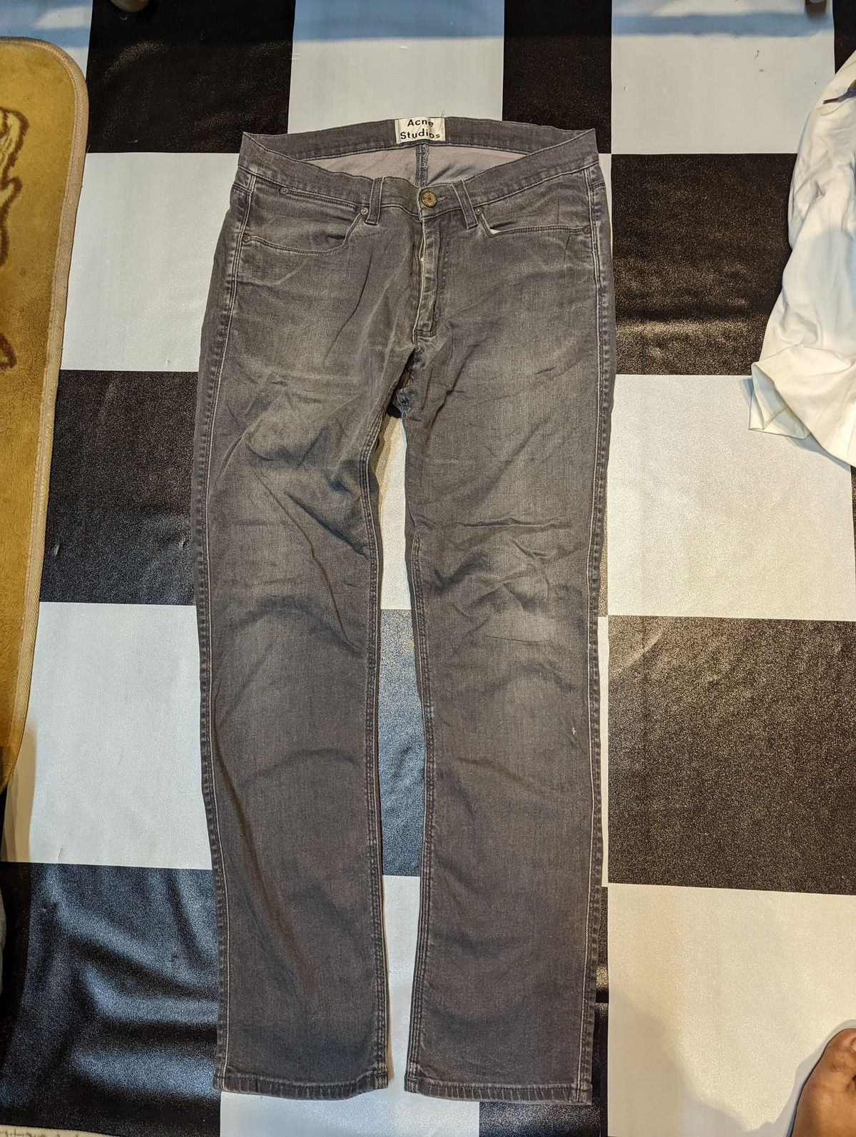 Acne Studios Acne Studio Jeans Black Faded Size US 34 / EU 50 - 1 Thumbnail