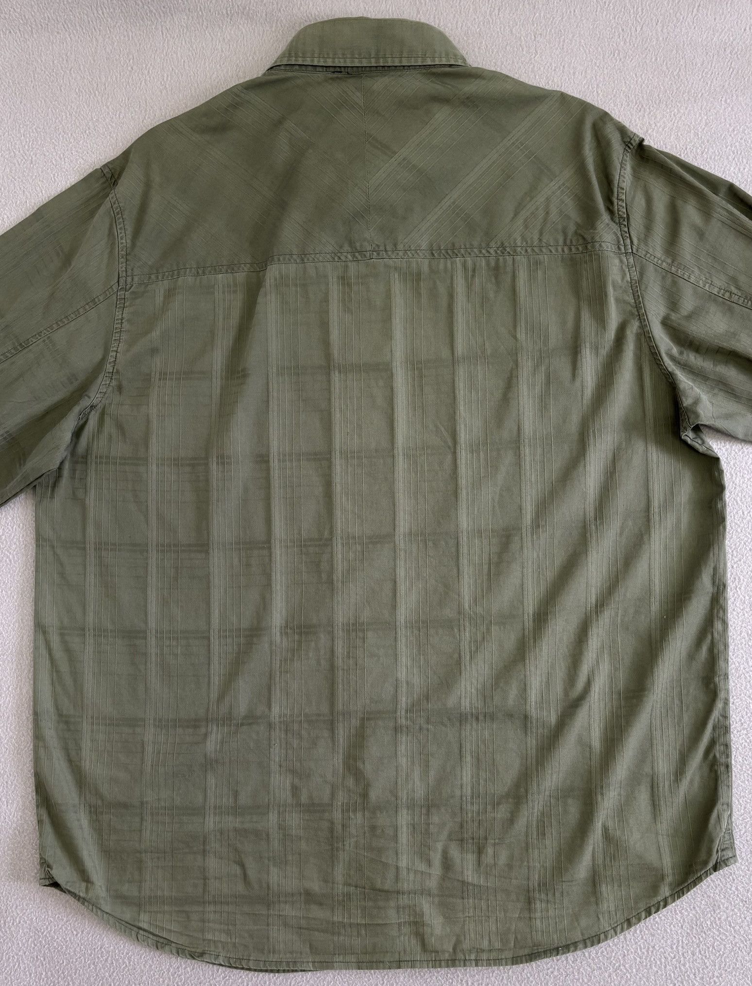 Marithe + Francois Girbaud Marithe Francois Girbaud Khaki shirt Large Size US L / EU 52-54 / 3 - 11 Thumbnail