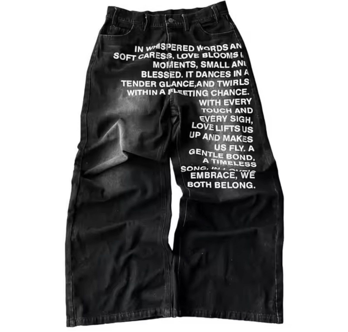 Japanese Brand I hate stars poem denim Size US 33 - 1 Thumbnail