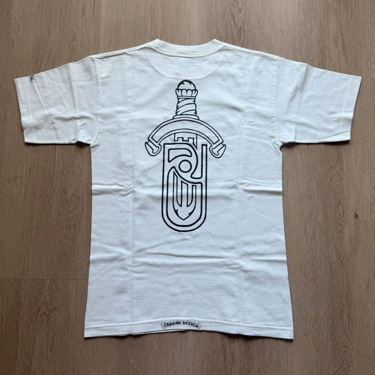 クロムハーツ　CHROME HEARTS UNITED ARROWS Tシャツ Chrome Hearts × United Arrows Chrome Hearts x United Arrows White