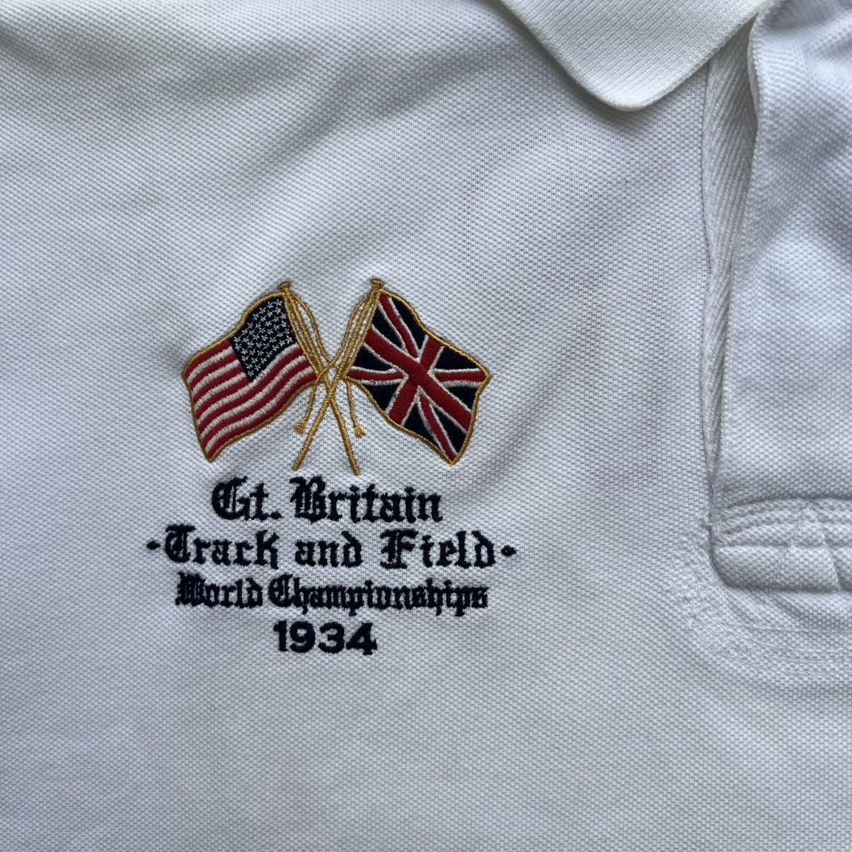 Polo Ralph Lauren Polo Ralph Lauren Rare T&F Vintage 00s Chief Keef GBR Polo Size US XL / EU 56 / 4 - 5 Thumbnail