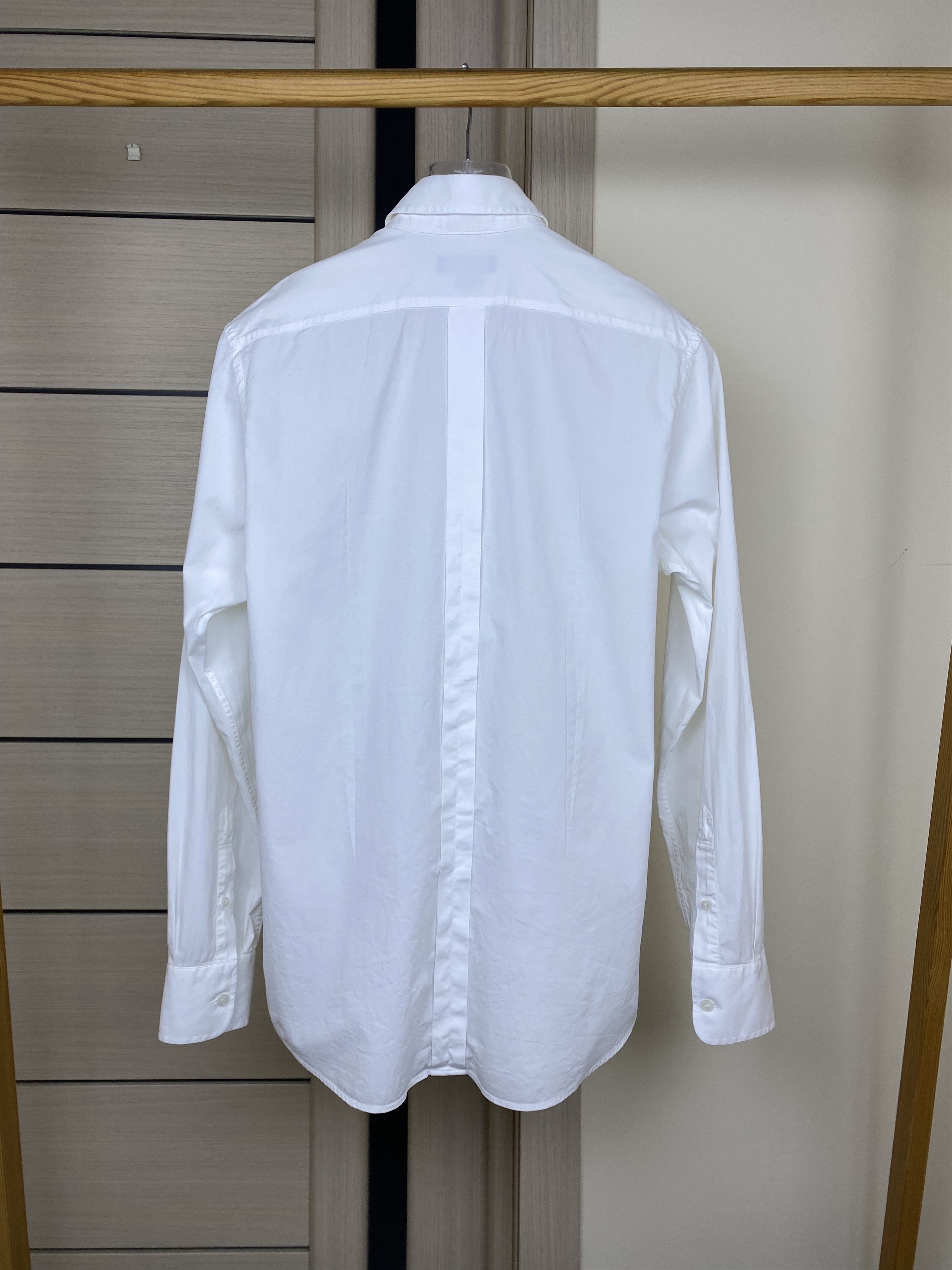 Dolce & Gabbana Classic white cotton slim-fit Dolce & Gabbana gold shirt Size US M / EU 48-50 / 2 - 6 Thumbnail