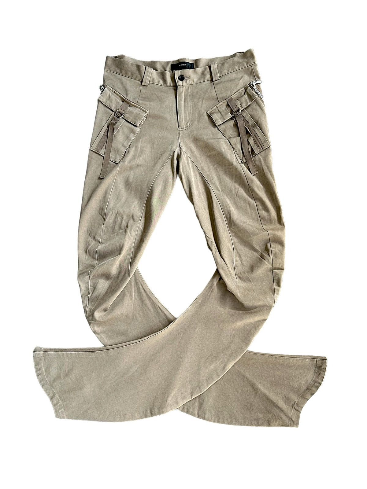 Tornado Mart SS12 The Twelve crazy spiral curve cargo pant Size US 32 / EU 48 - 2 Thumbnail