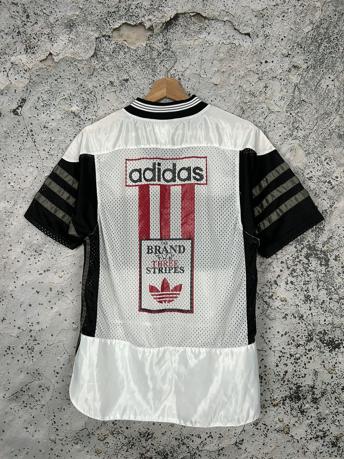 Adidas Vintage Adidas 90s Sportswear Jersey Hype Rare Size US M / EU 48-50 / 2 - 1 Thumbnail
