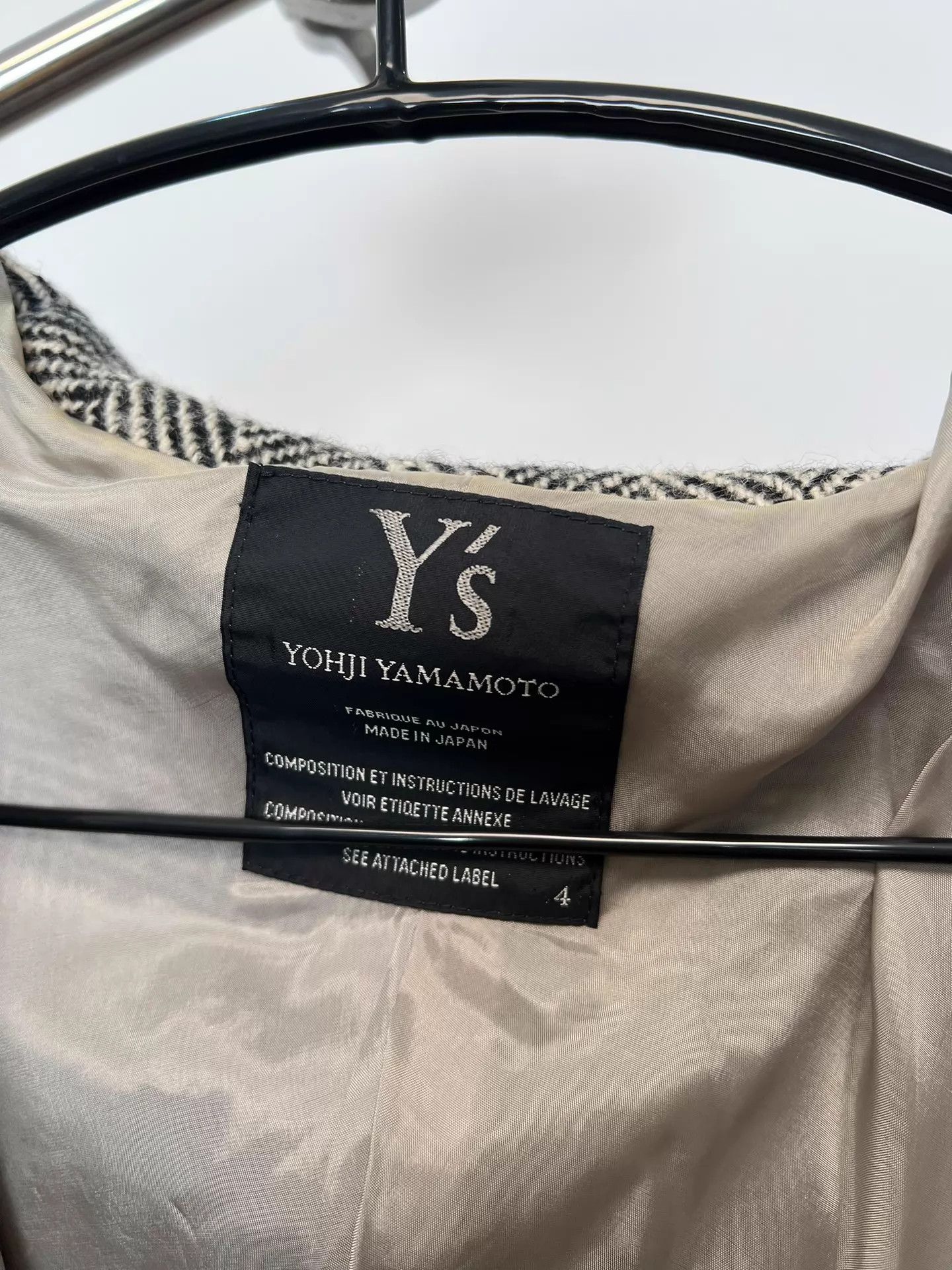 Yohji Yamamoto yohji yamamoto YS Wool Buttoned Collar Multi Cape4 Size S / US 4 / IT 40 - 6 Thumbnail