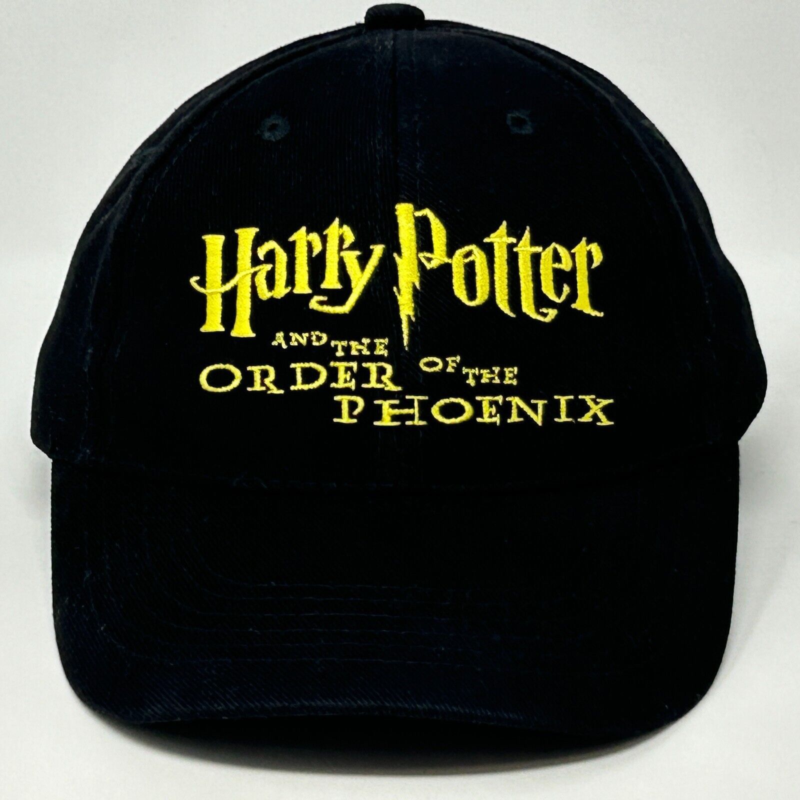 Vintage Vintage Y2Ks Harry Potter Order of the Phoenix Hat Cap Black Size ONE SIZE - 1 Thumbnail