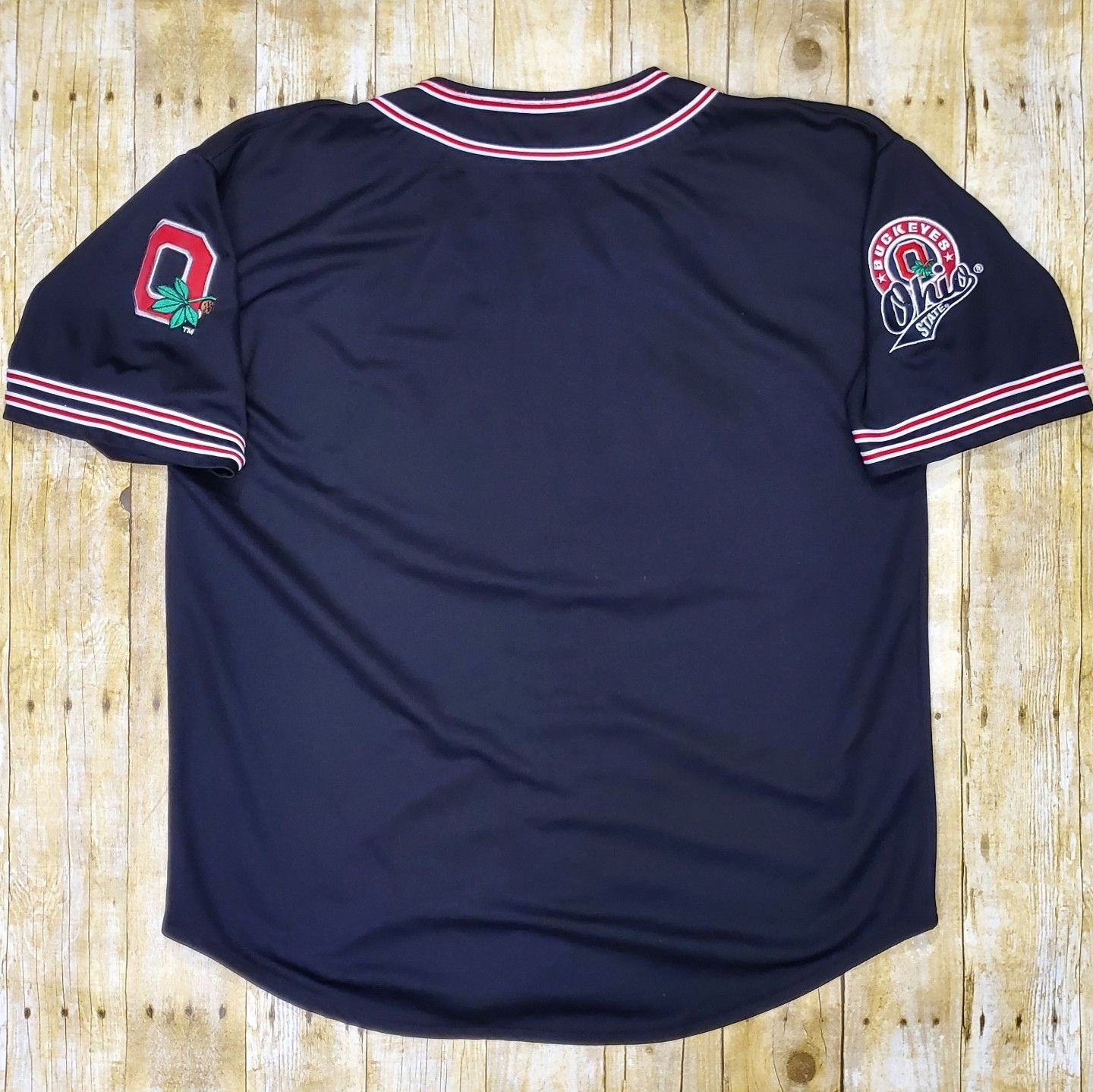 Colosseum Athletics Vtg Colosseum Ohio State Buckeyes Jersey Rare Black Version Size US XL / EU 56 / 4 - 6 Thumbnail