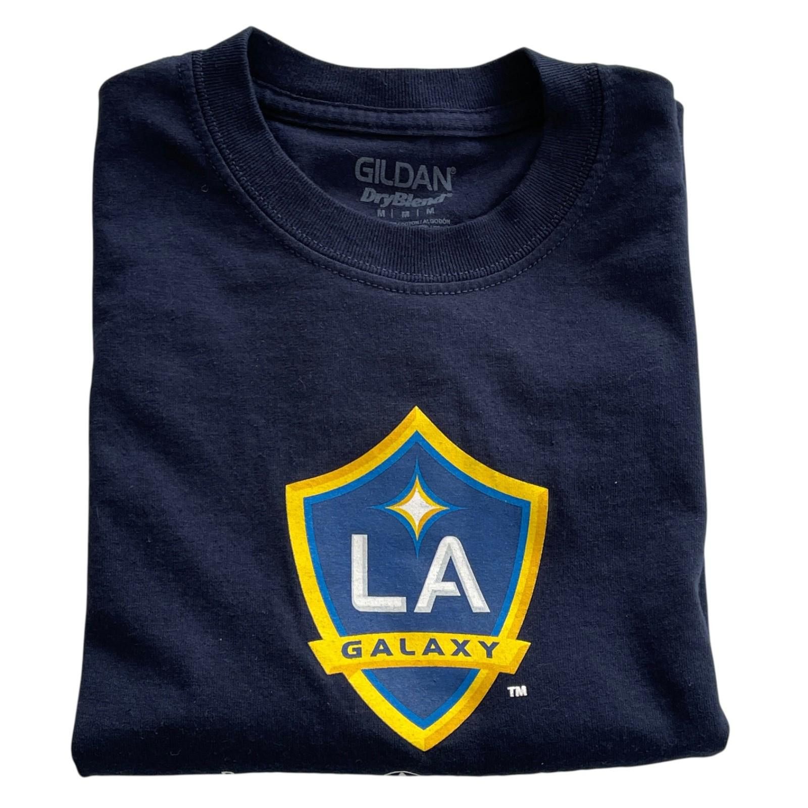 Other LA Galaxy MLS T-Shirt Mens Medium Blue Soccer Tee Number 13 Size ONE SIZE - 3 Thumbnail