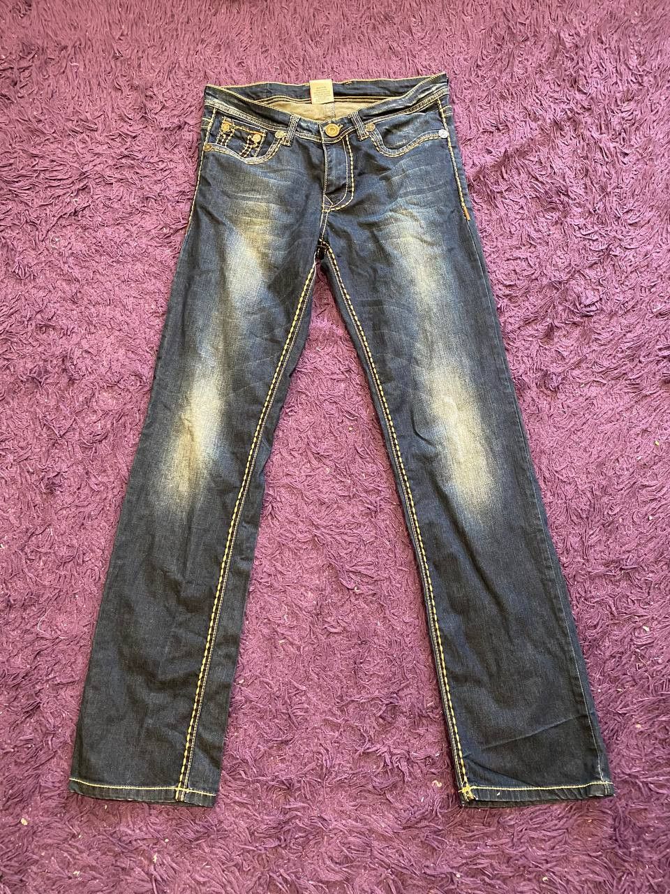 True Religion Crazy vintage true religion y2k jeans Size US 32 / EU 48 - 4 Thumbnail