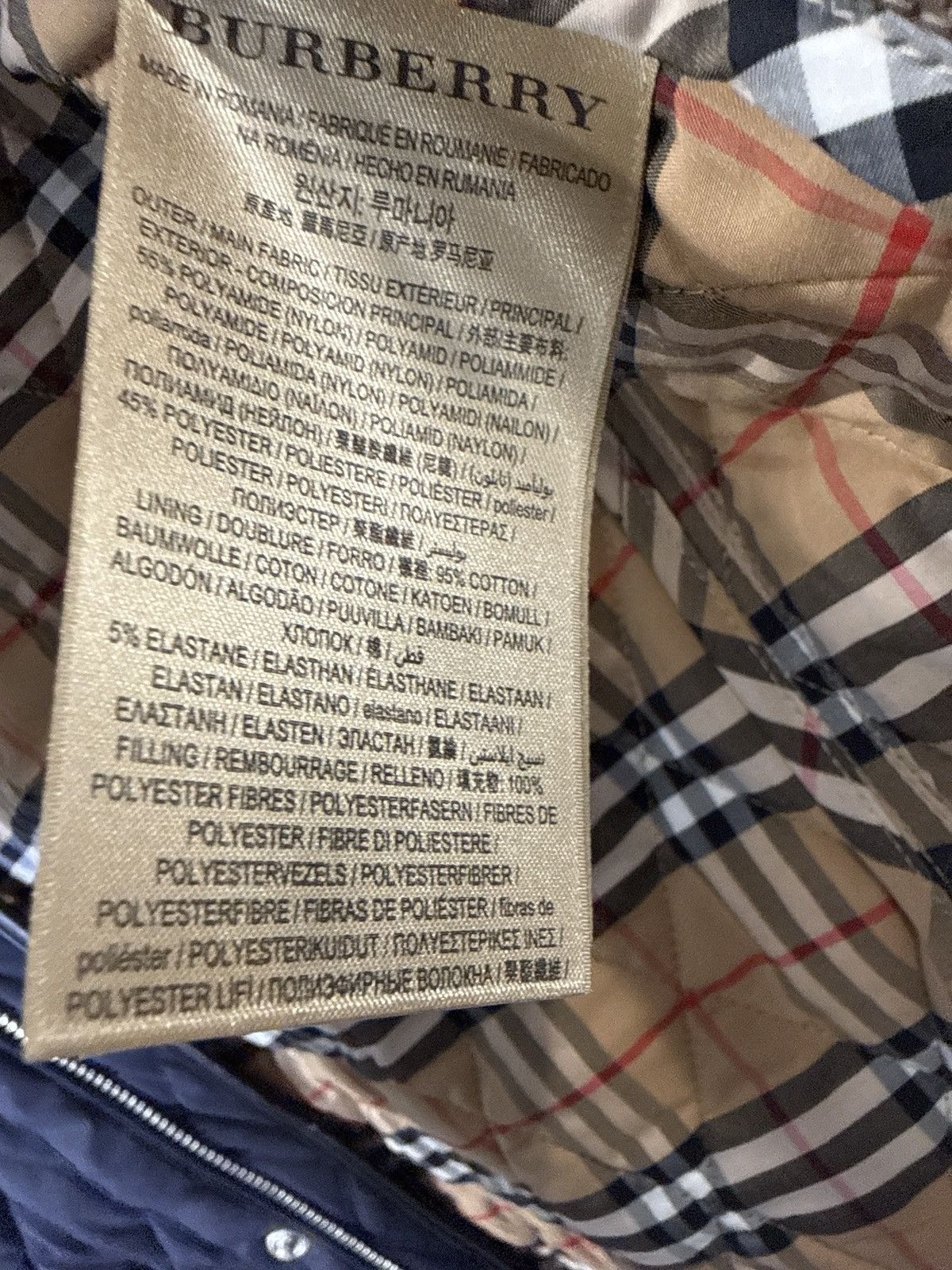Burberry BURBERRY QUILTED REGAN JACKET *NEW WITH TAG Size XL / US 12-14 / IT 48-50 - 7 Thumbnail