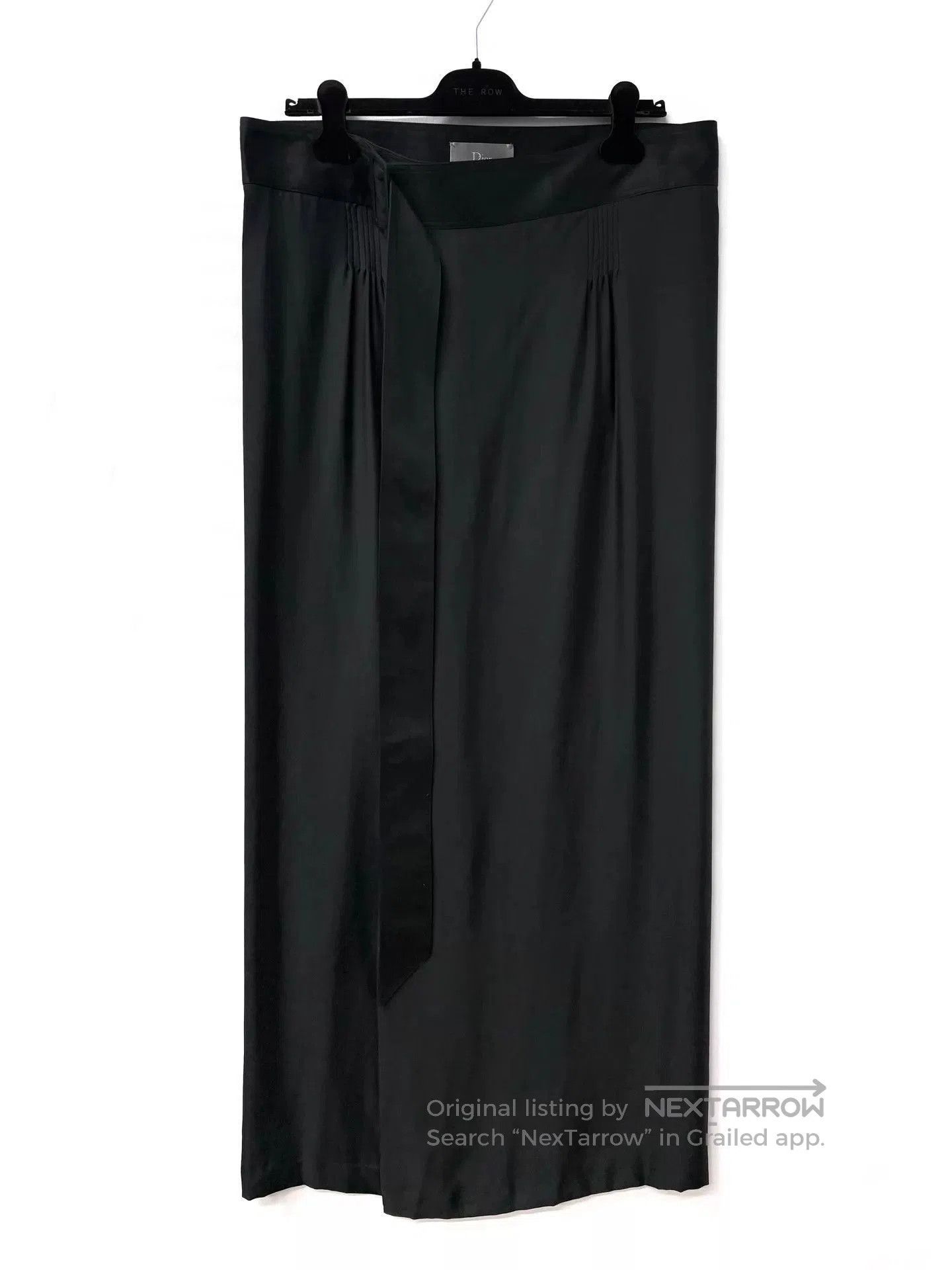 Dior Black High-Waist Flowy Skirt Size 28. Size US 28 / EU 44 - 1 Thumbnail