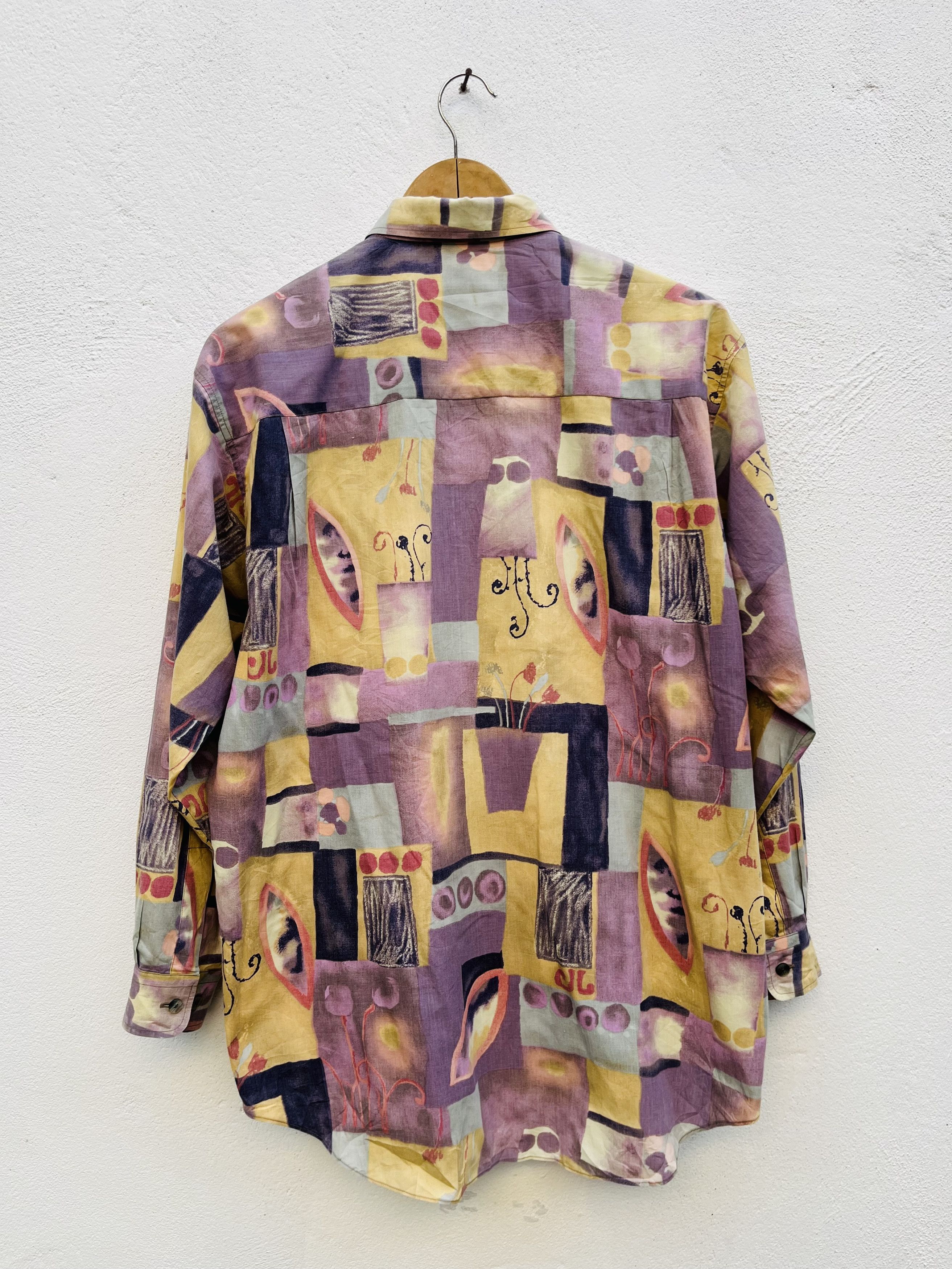 Japanese Brand × Vintage Vintage INC-X Artist Designed Fashion Style Shirt Size US L / EU 52-54 / 3 - 2 Thumbnail