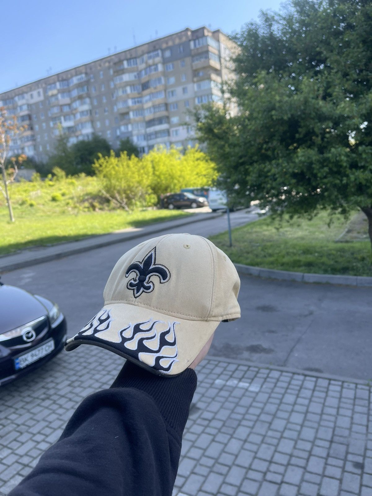 NFL × Reebok New Orleans Saints Hat Cap Reebok NFL Fire Size ONE SIZE - 1 Thumbnail
