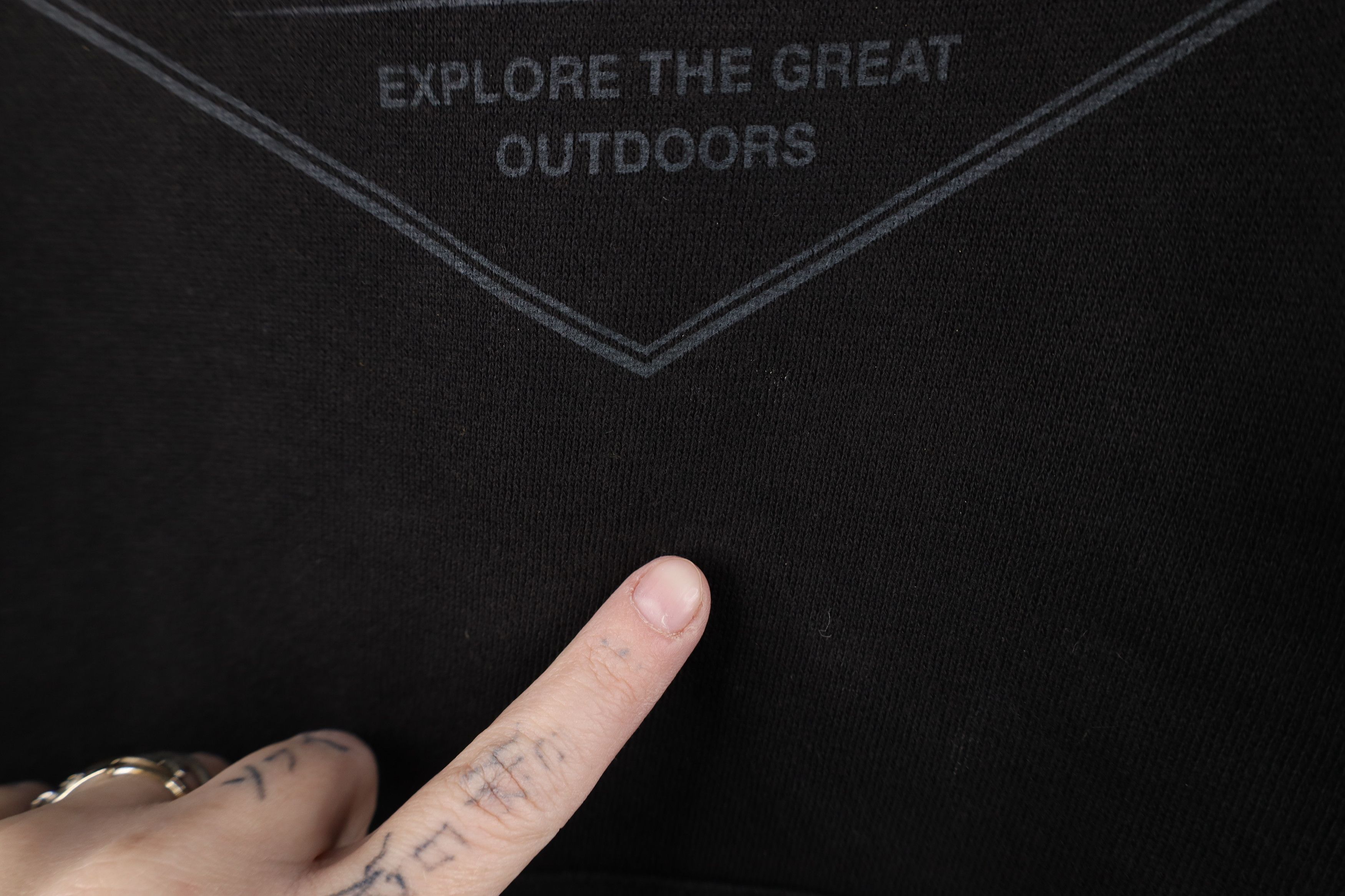 Cabelas Vintage Y2K Cabelas Spell Outdoors Hoodie Sweatshirt Black Size US L / EU 52-54 / 3 - 8 Thumbnail