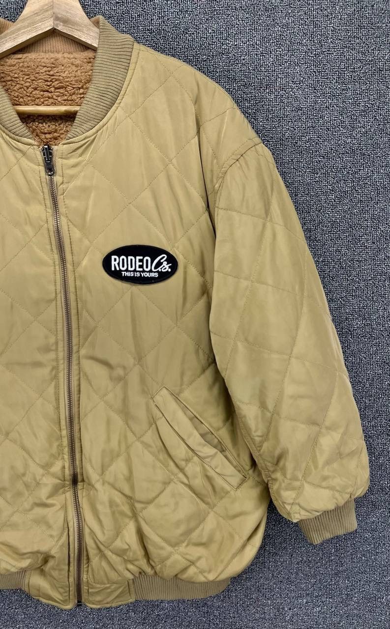 Japanese Brand Vintage Rodeo Crown Spellout Rare Reversible Hooded Jacket Size US L / EU 52-54 / 3 - 8 Thumbnail